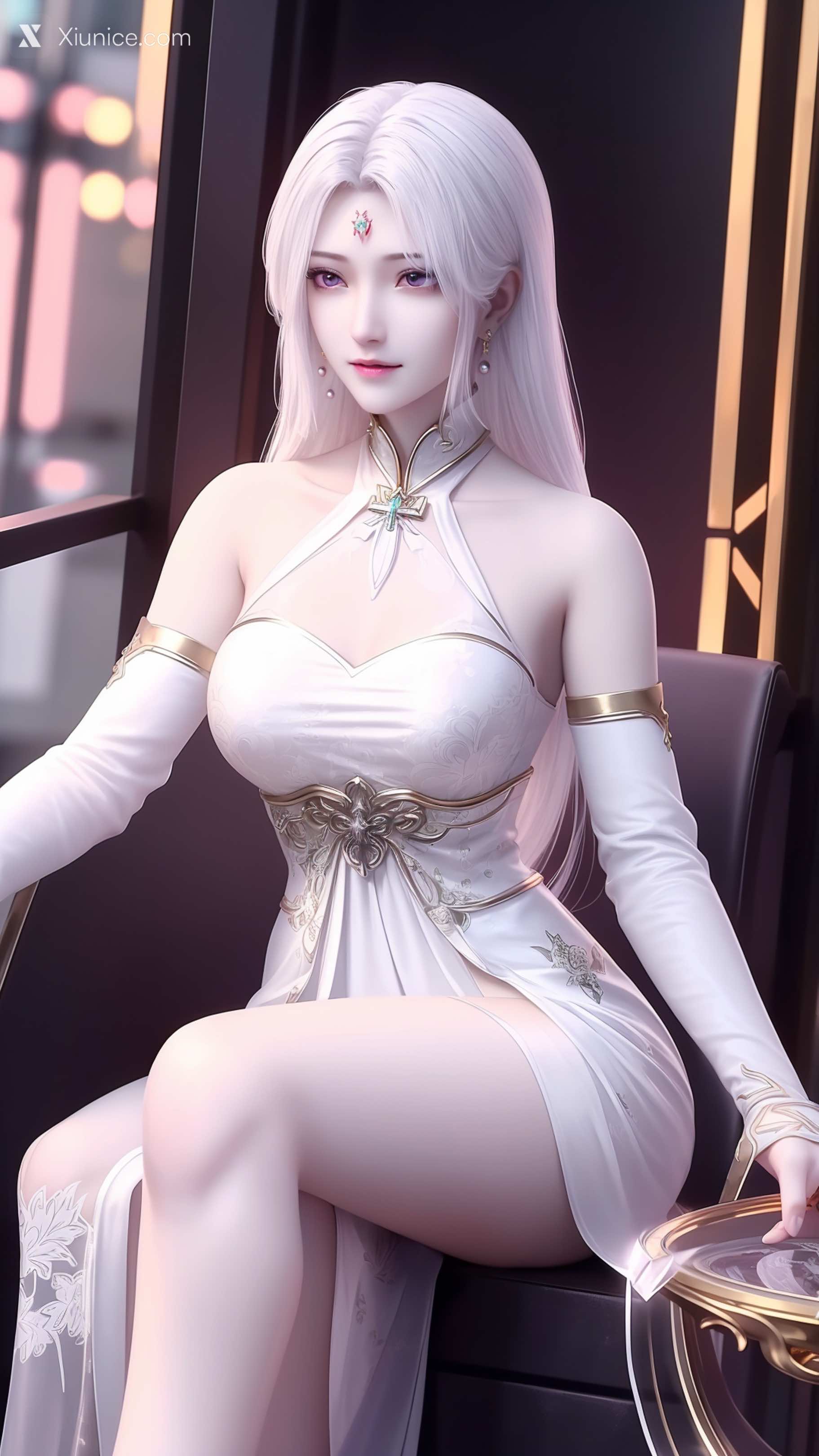 AI Girl Xiunice.com 斗魂卫 上官明月 1 35