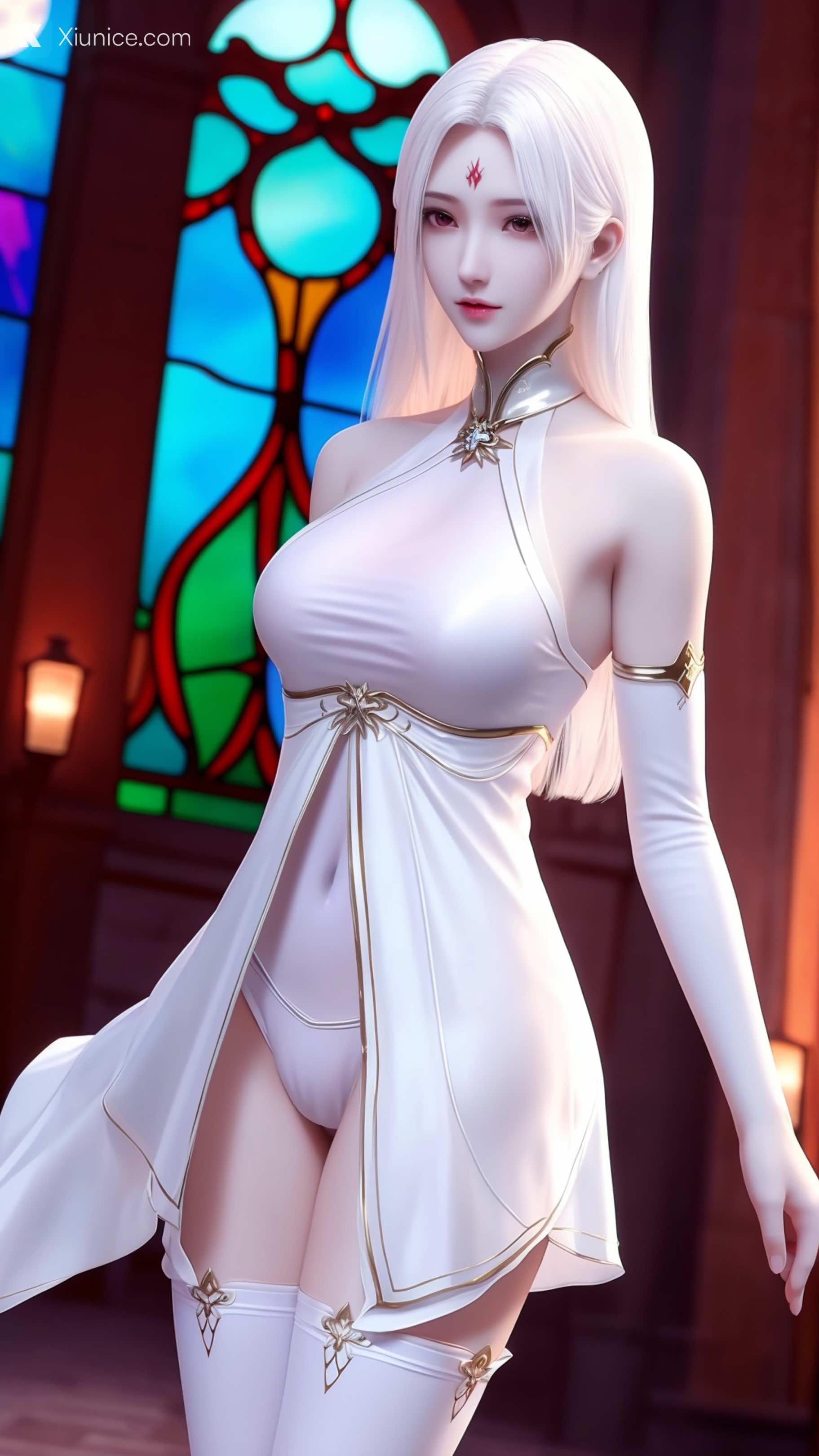 AI Girl Xiunice.com 斗魂卫 上官明月 1 43
