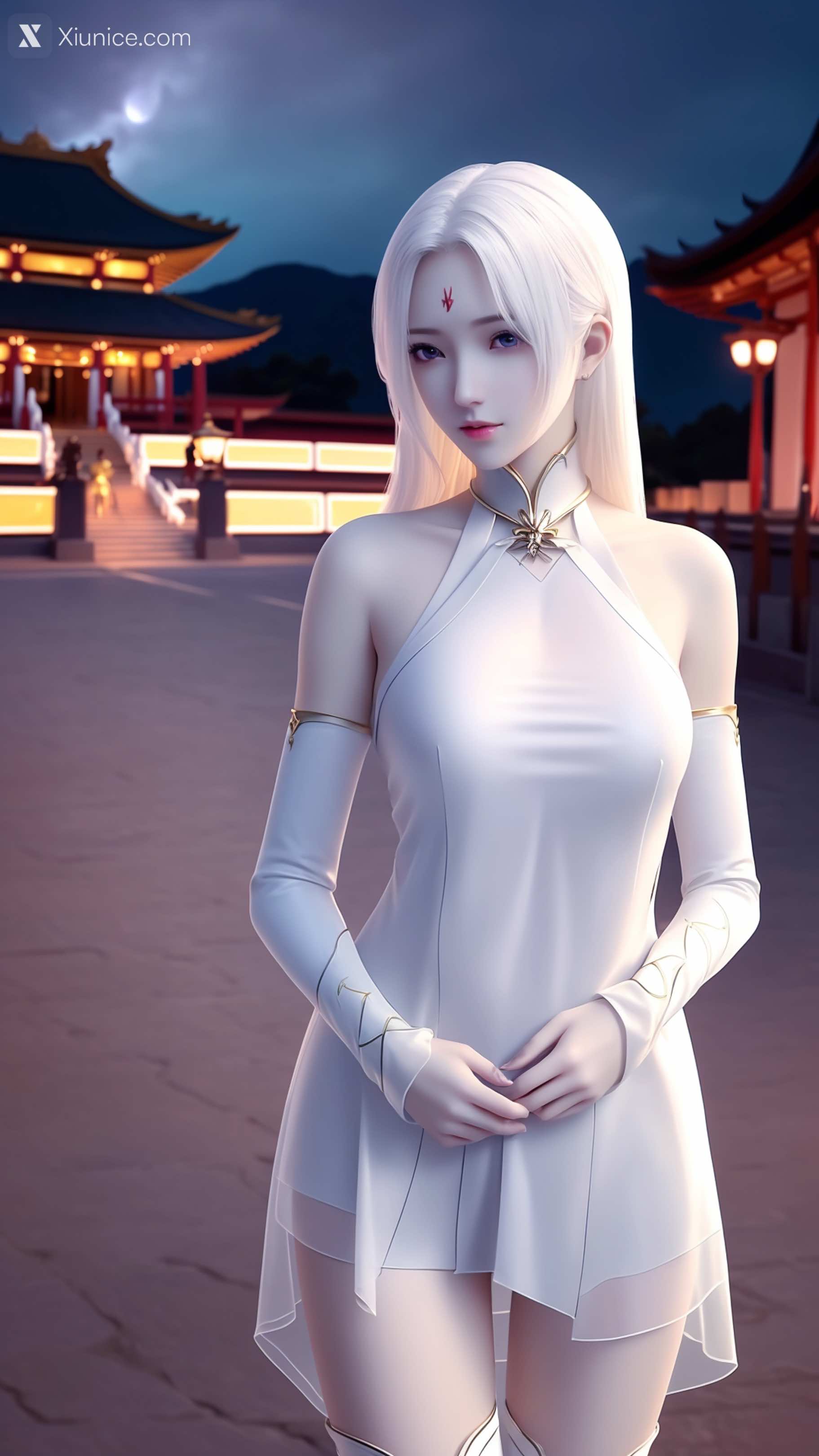 AI Girl Xiunice.com 斗魂卫 上官明月 1 46