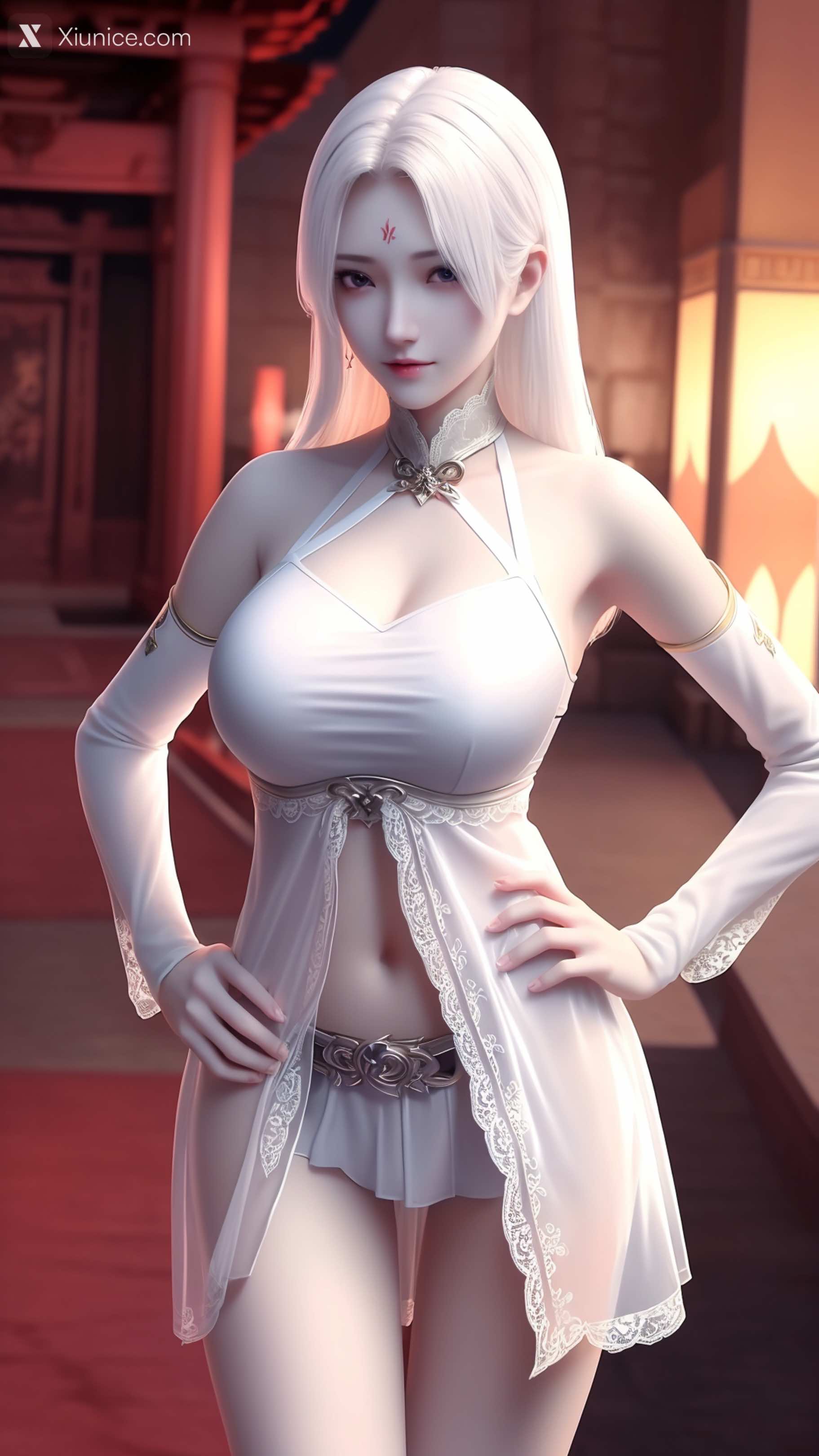 AI Girl Xiunice.com 斗魂卫 上官明月 1 77