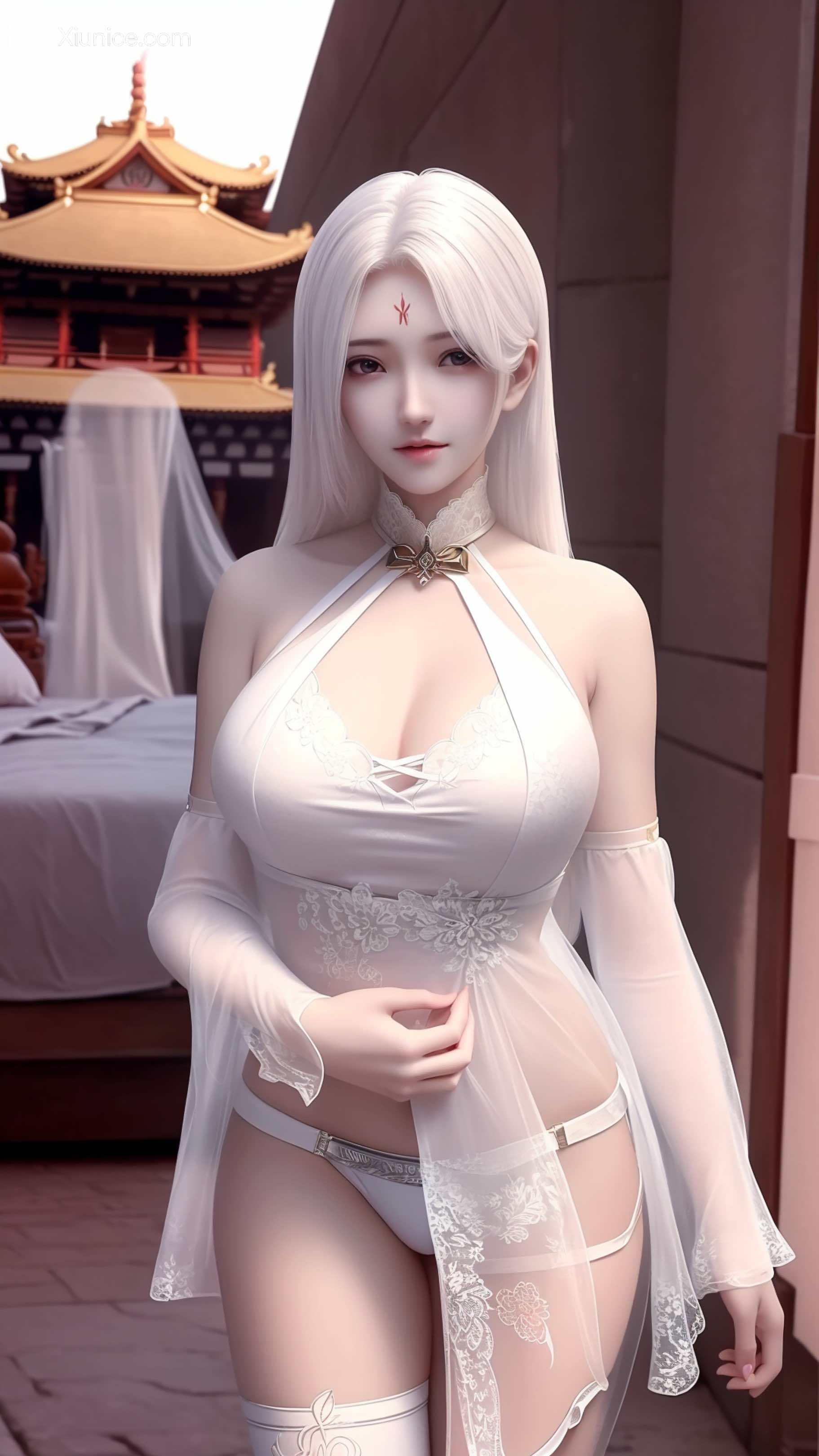 AI Girl Xiunice.com 斗魂卫 上官明月 1 93