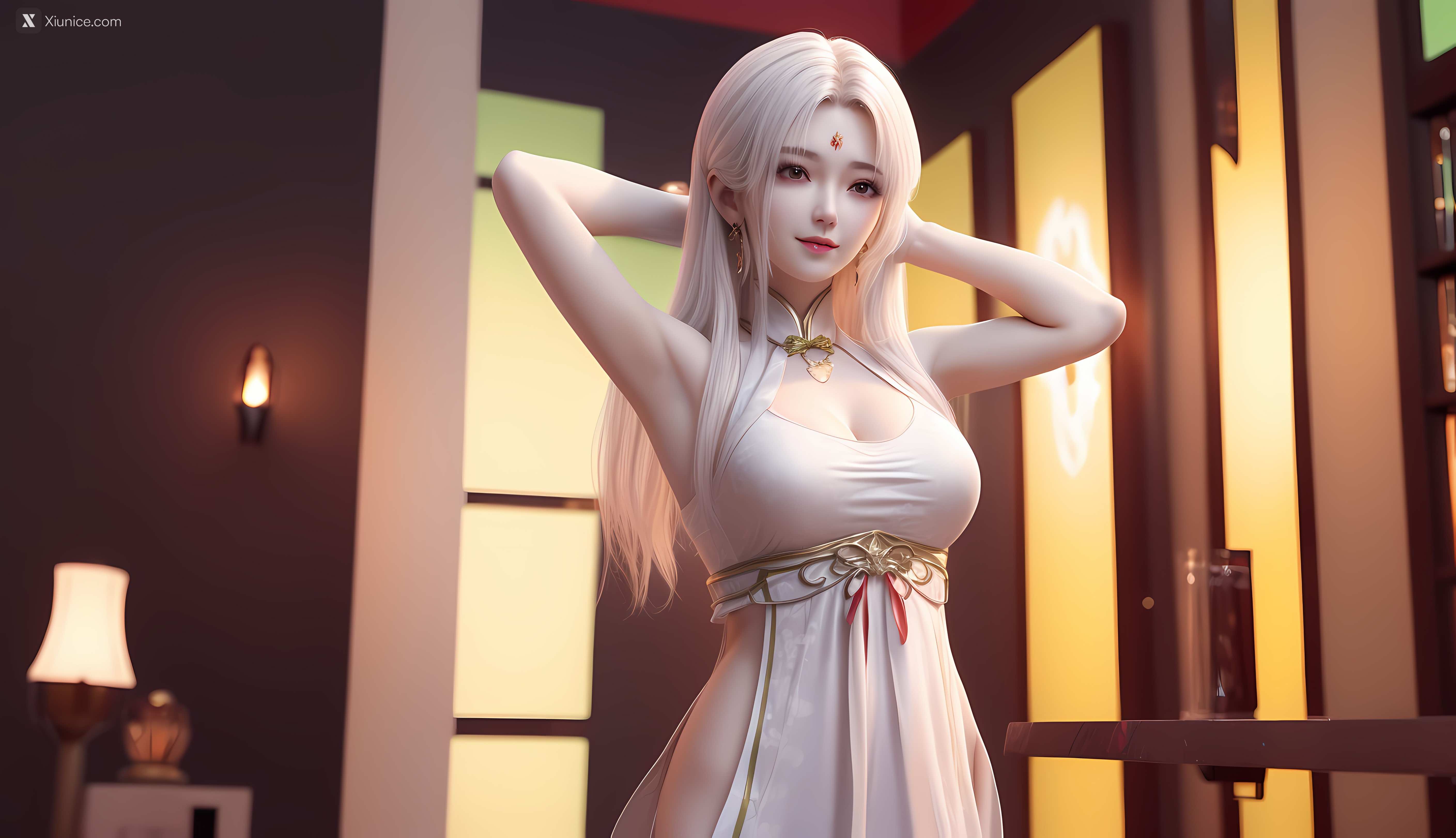 AI Girl Xiunice.com 斗魂卫 上官明月 2 11