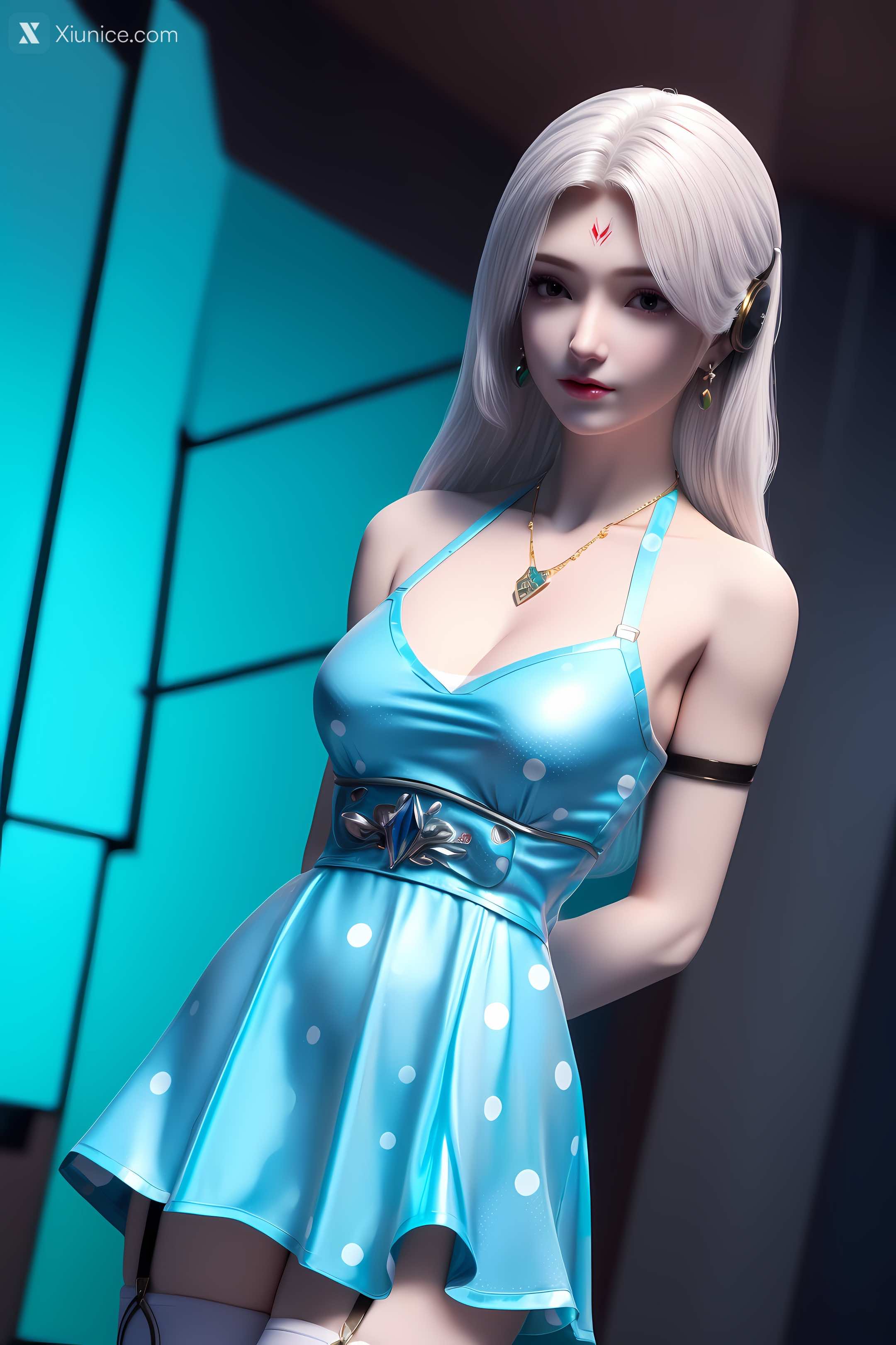 AI Girl Xiunice.com 斗魂卫 上官明月 2 17