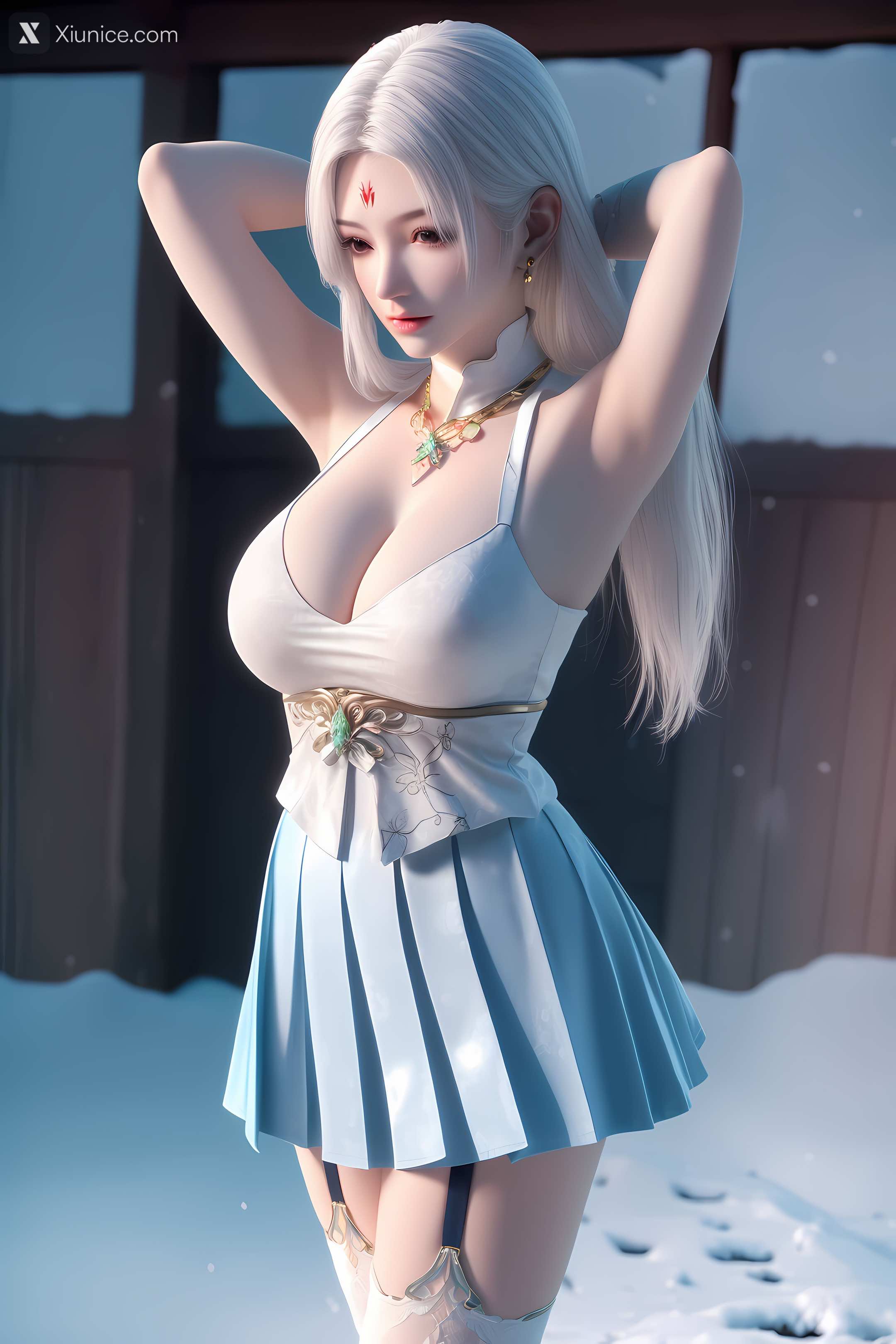 AI Girl Xiunice.com 斗魂卫 上官明月 2 19
