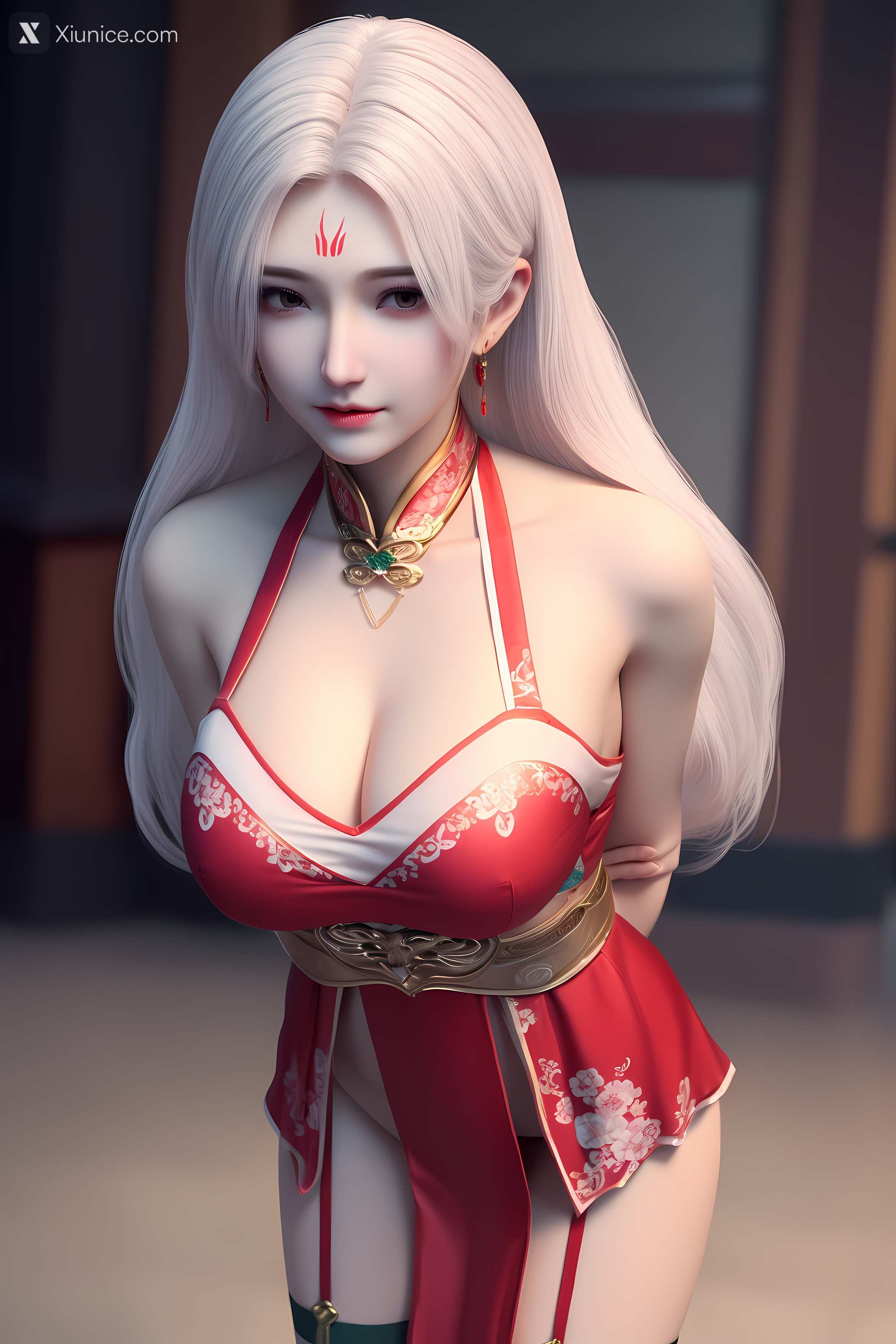 AI Girl Xiunice.com 斗魂卫 上官明月 2 23