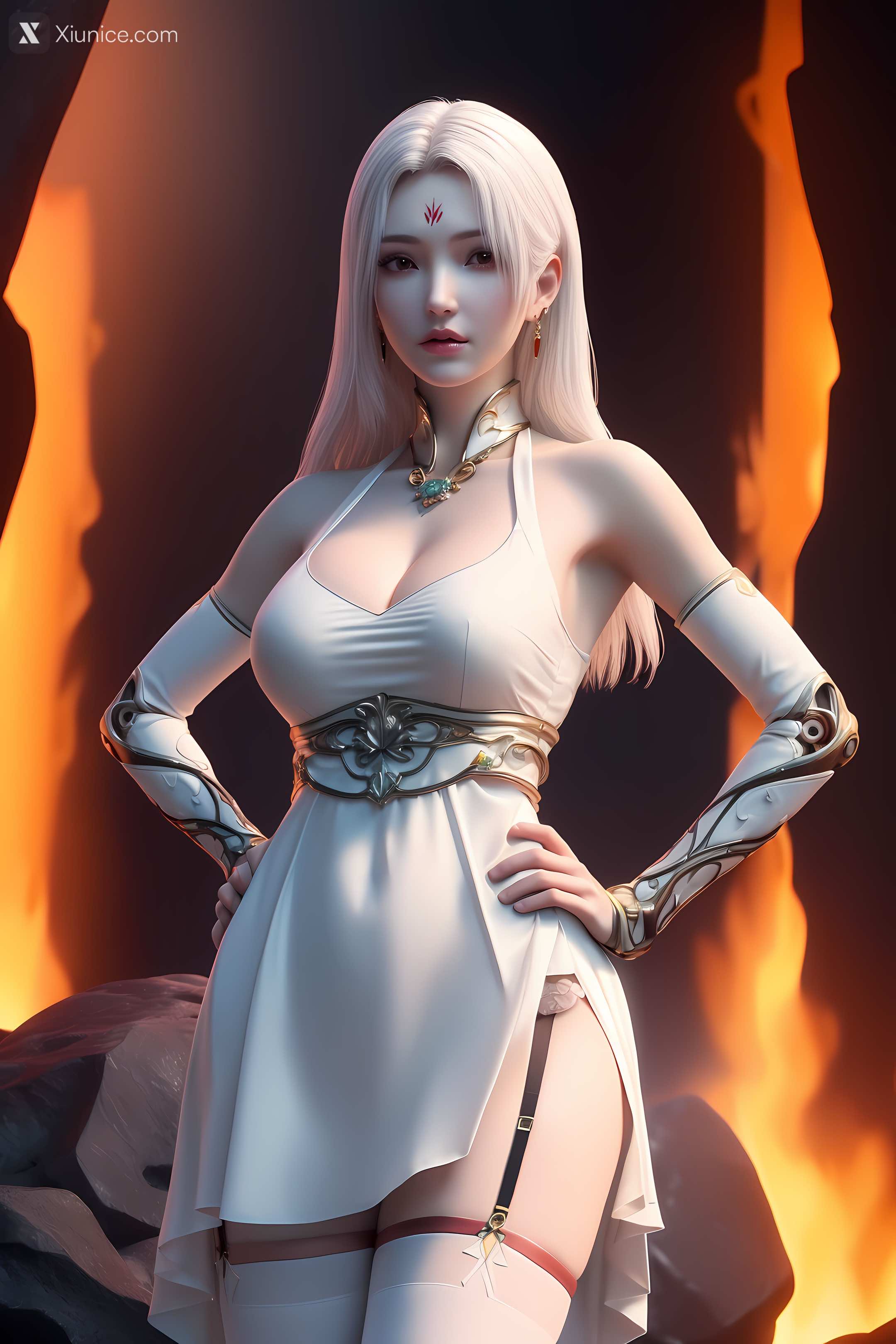 AI Girl Xiunice.com 斗魂卫 上官明月 2 25