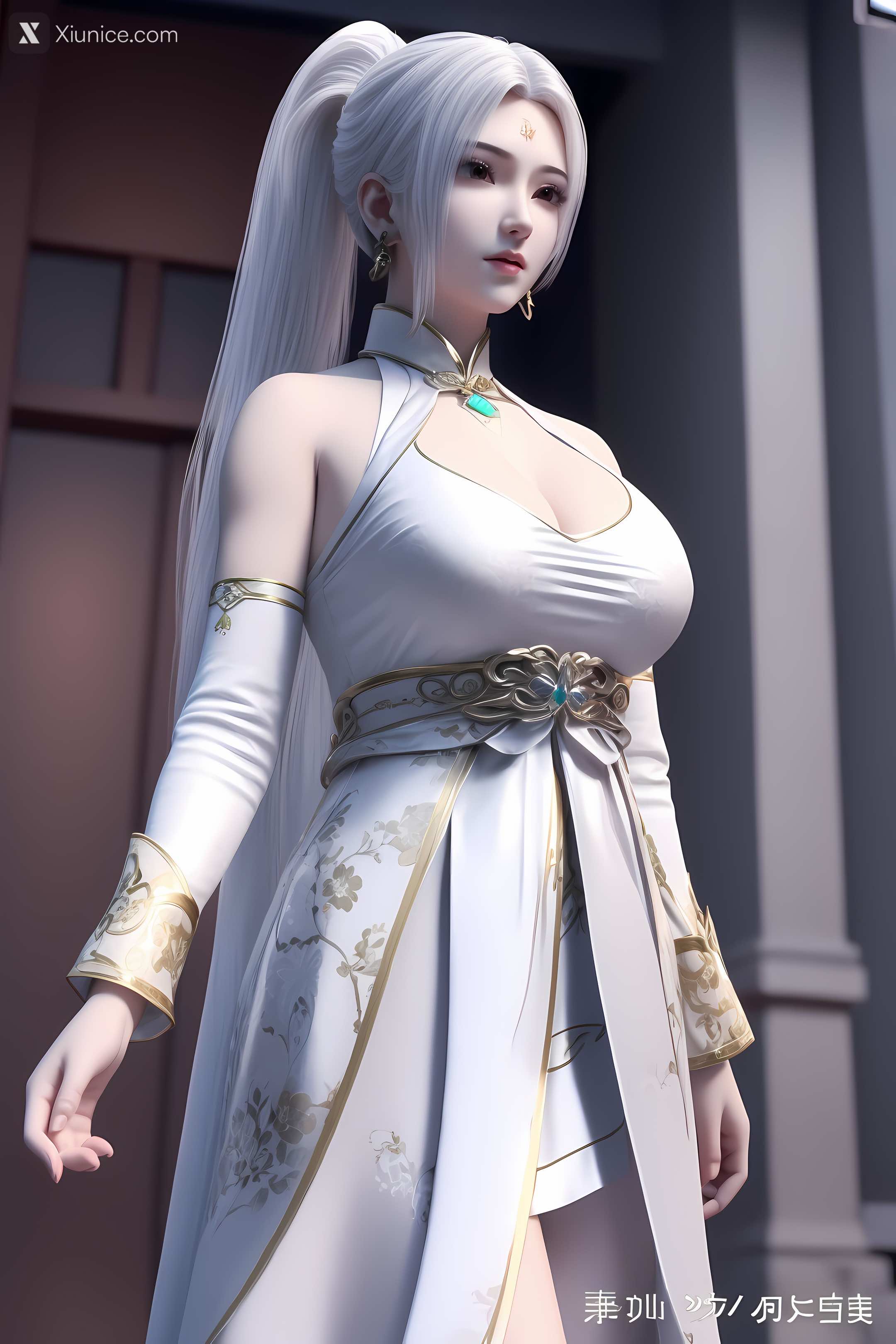 AI Girl Xiunice.com 斗魂卫 上官明月 2 3