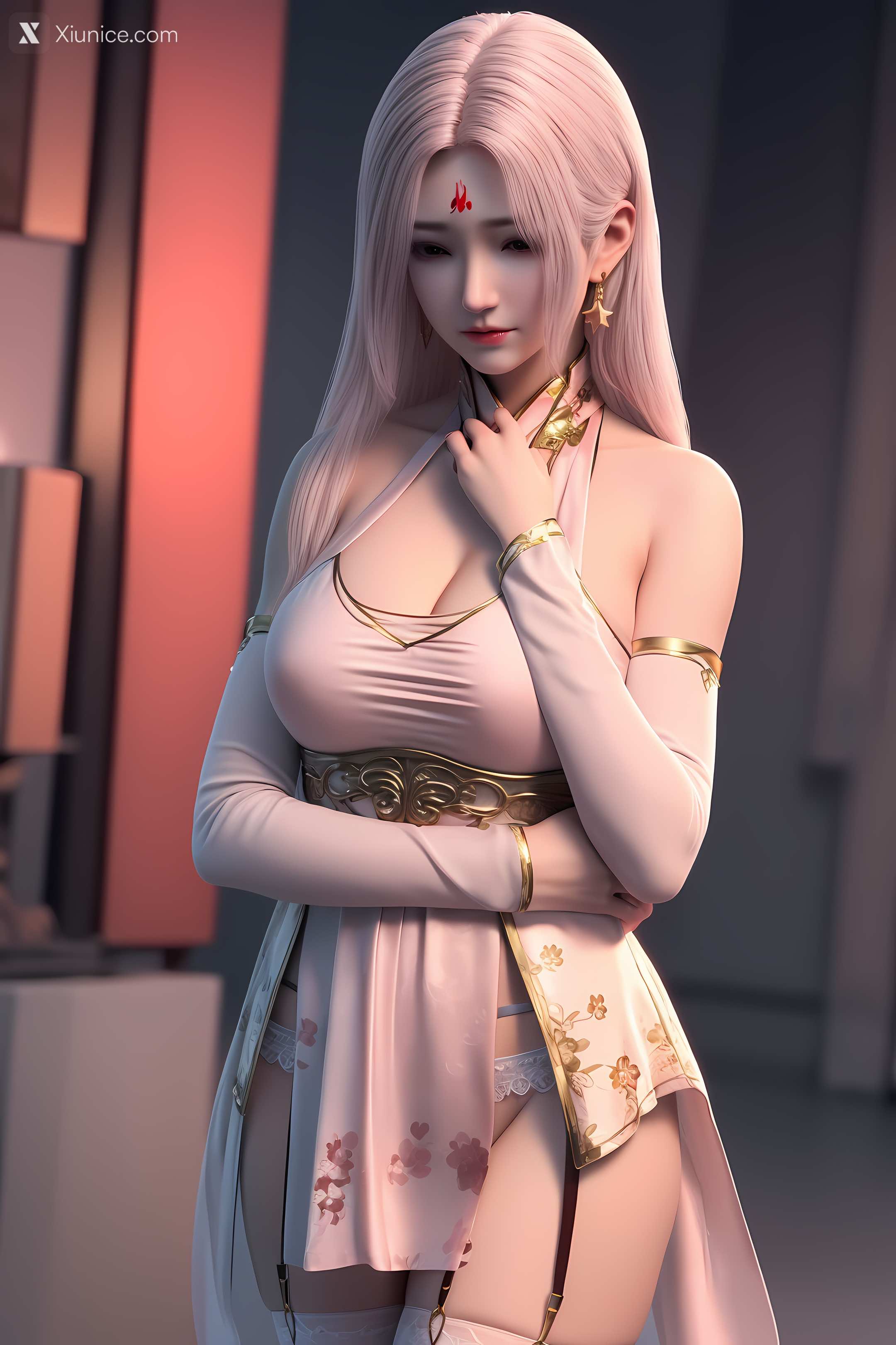 AI Girl Xiunice.com 斗魂卫 上官明月 2 32
