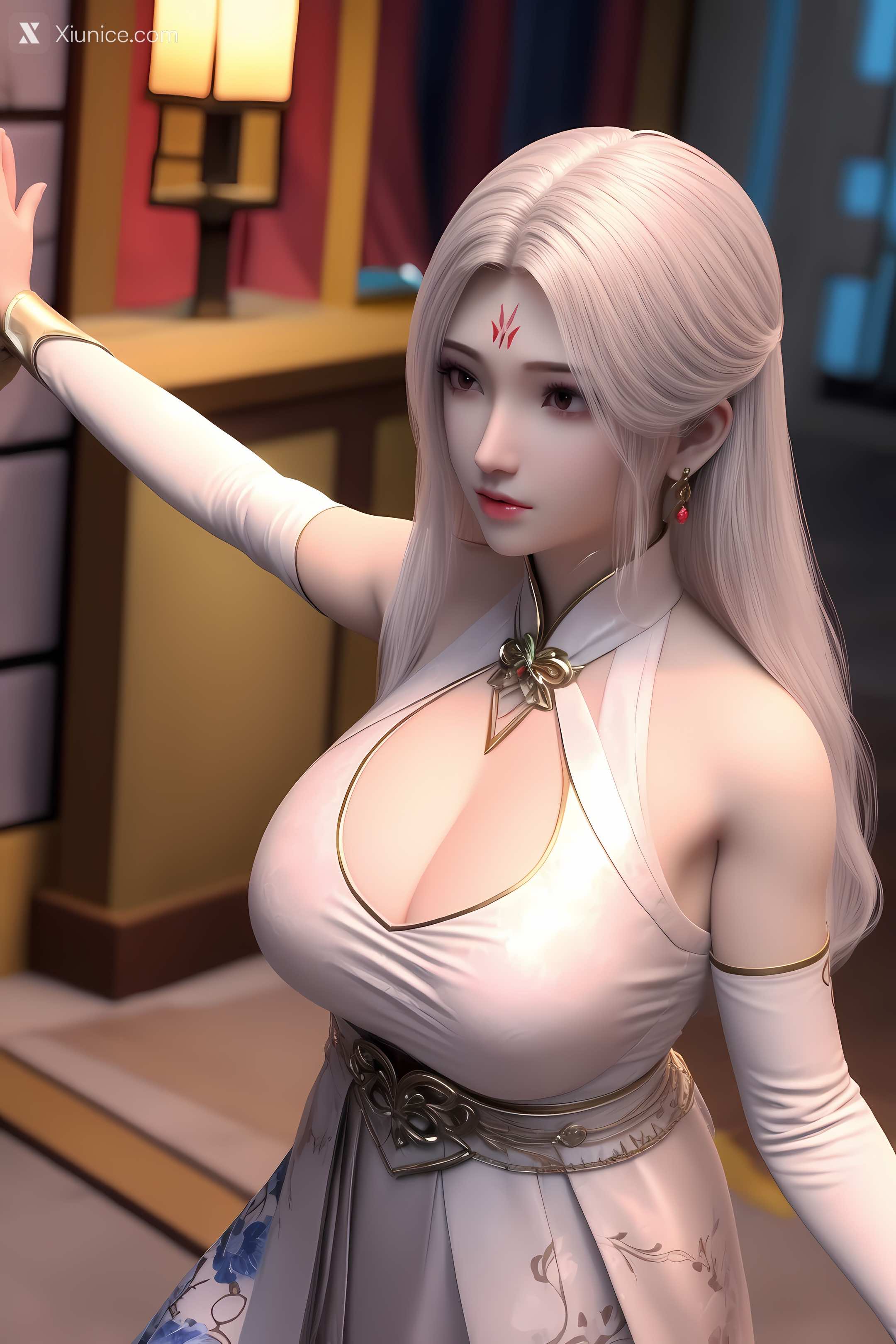 AI Girl Xiunice.com 斗魂卫 上官明月 2 4
