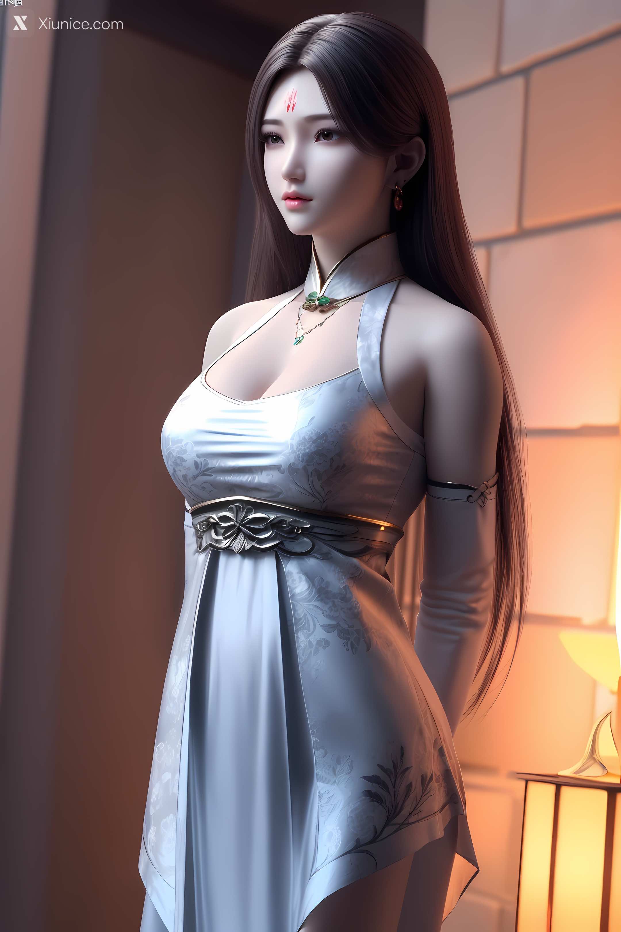 AI Girl Xiunice.com 斗魂卫 上官明月 2 5