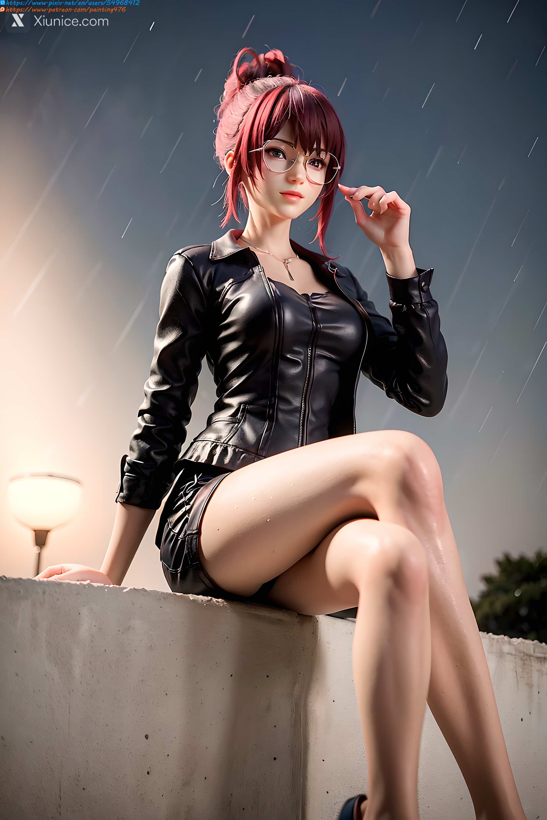 AI Girl Xiunice.com 无限恐怖 詹岚 2 3