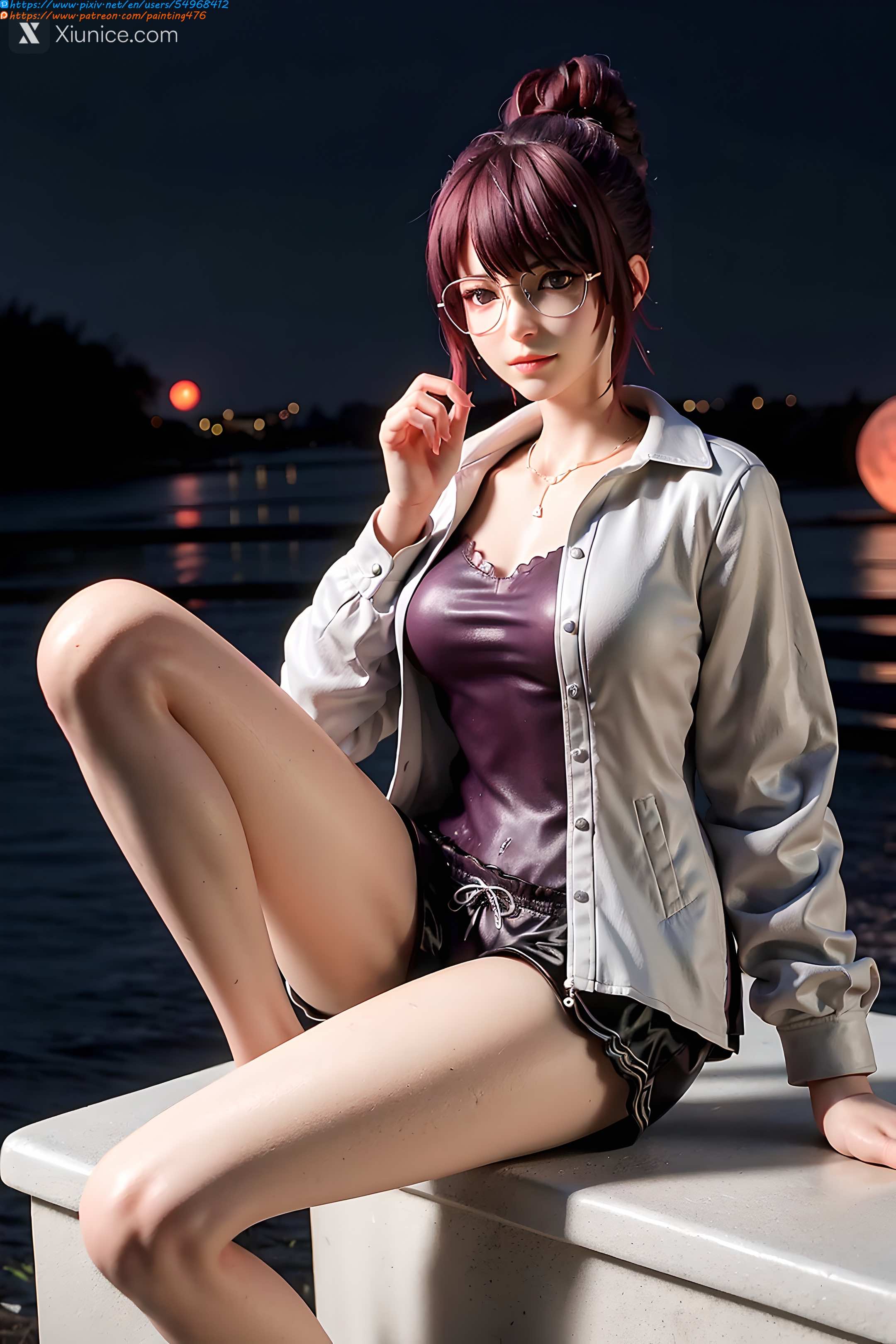 AI Girl Xiunice.com 无限恐怖 詹岚 2 4