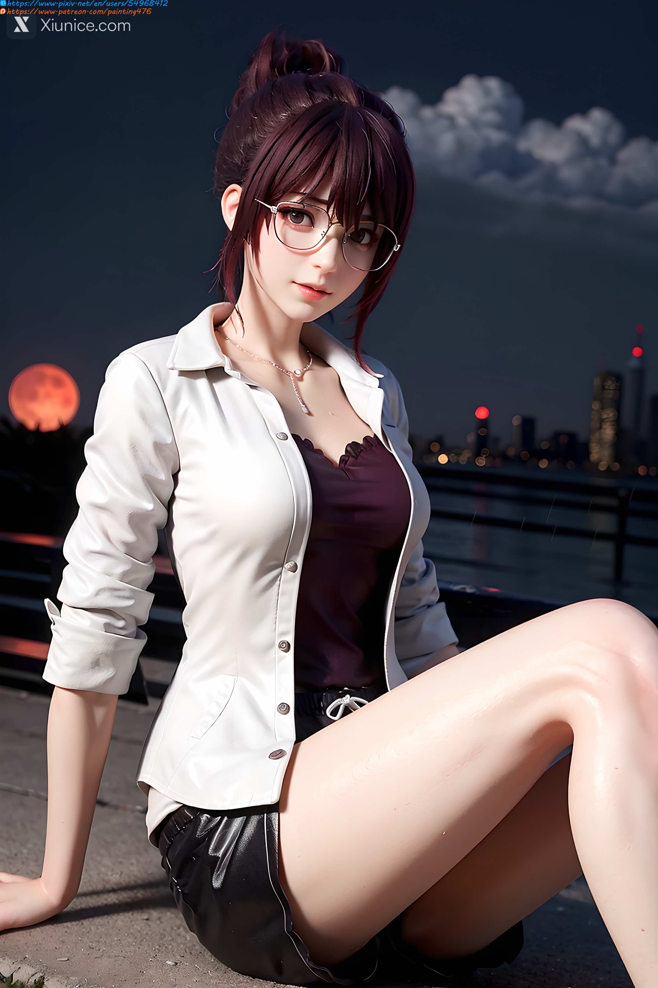 AI Girl Xiunice.com 无限恐怖 詹岚 2 8