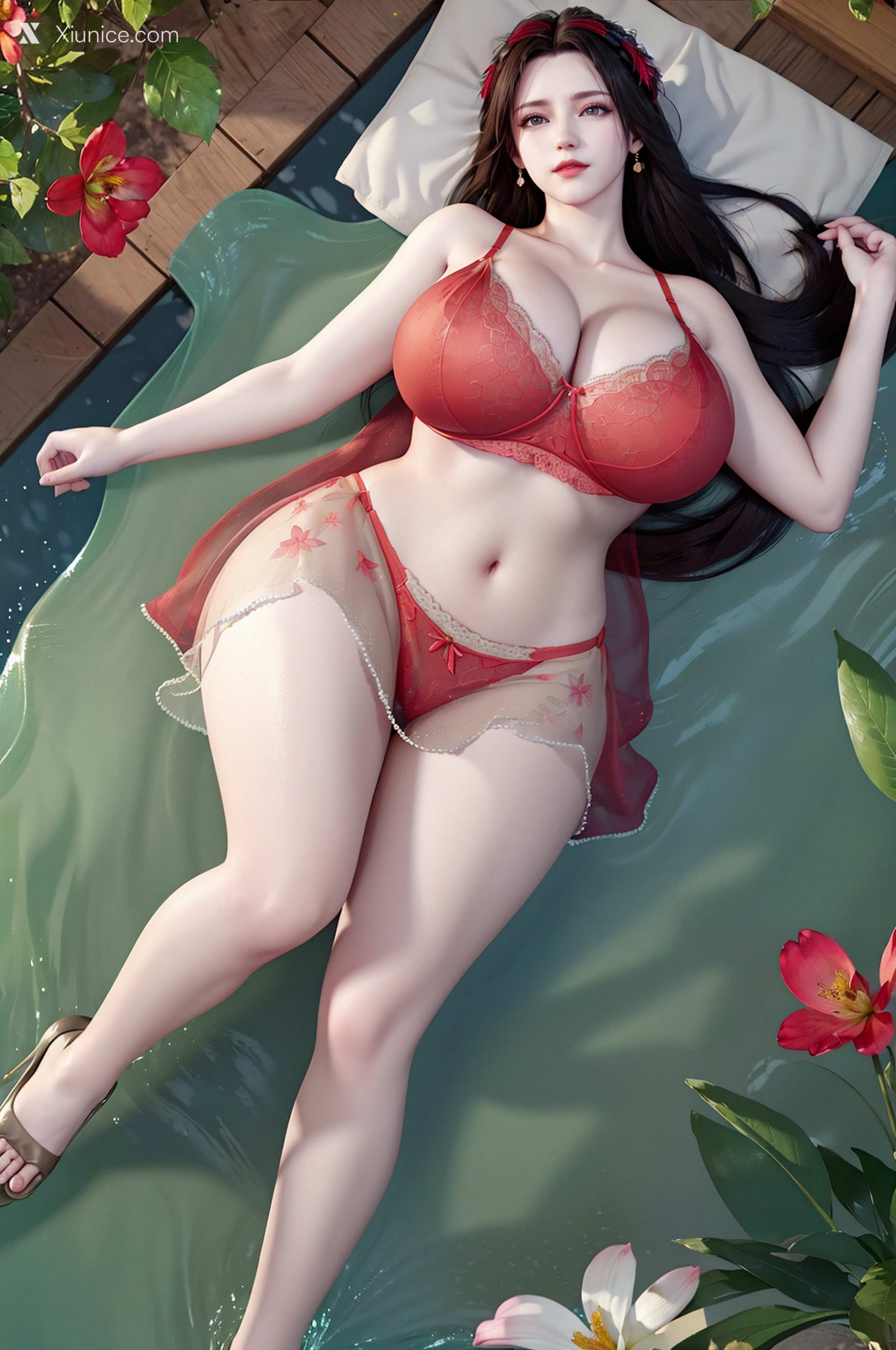AI Girl Xiunice.com 星辰变 姜立 猫耳泳装 2 40