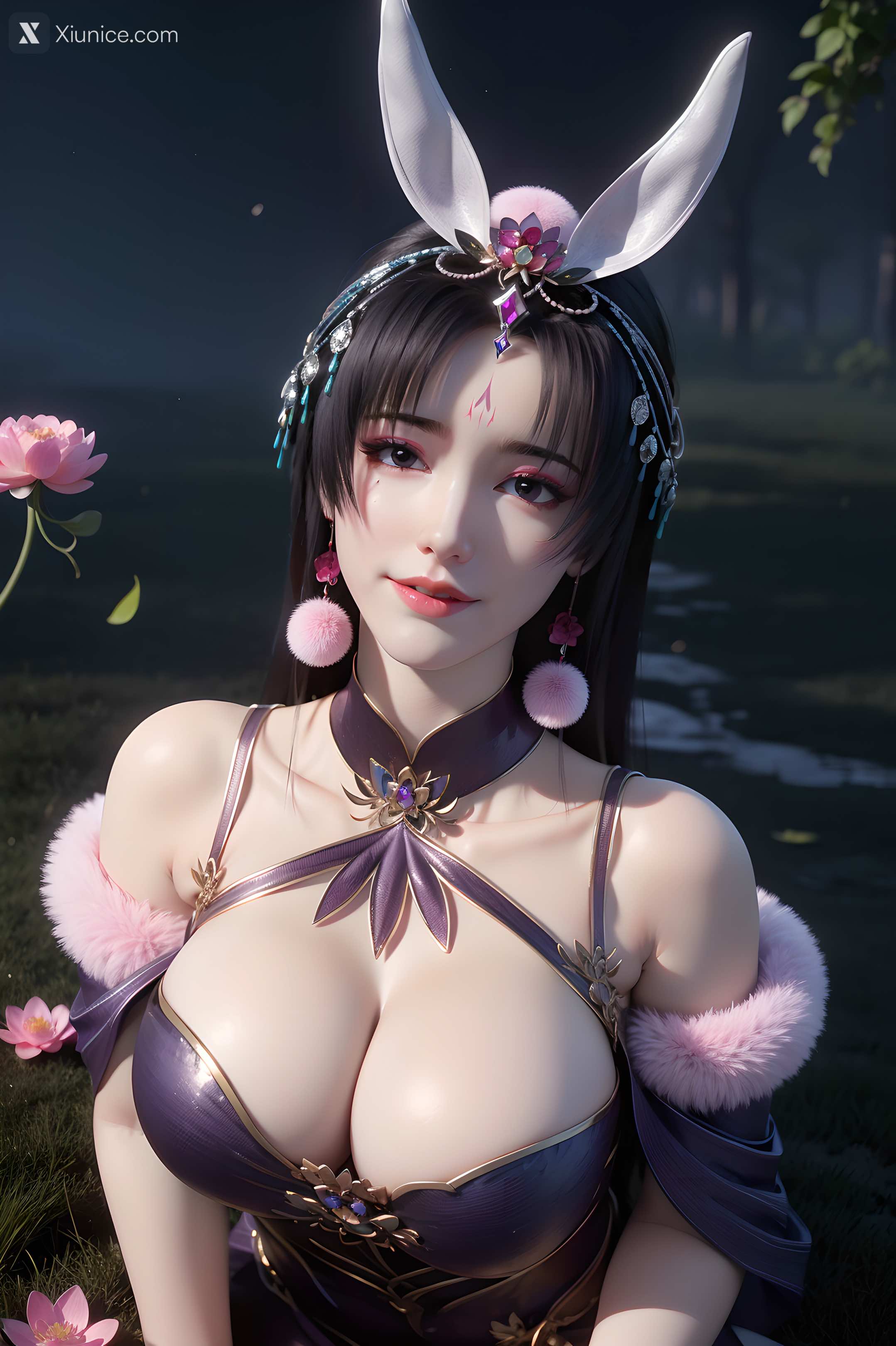 AI Girl Xiunice.com 暗河传 慕雪薇 慕雨墨 慕雨墨 性感比基尼 1