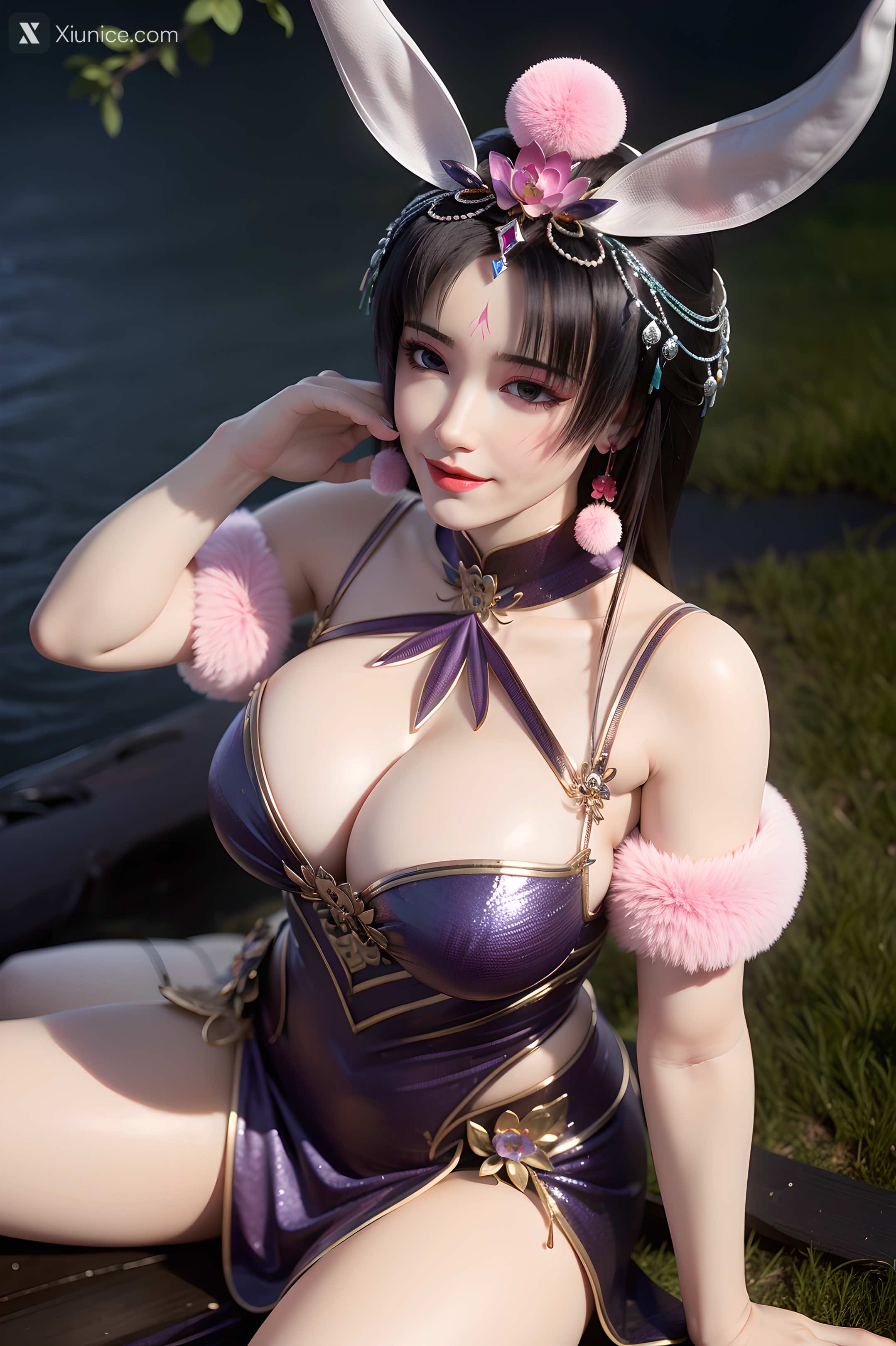 AI Girl Xiunice.com 暗河传 慕雪薇 慕雨墨 慕雨墨 性感比基尼 10