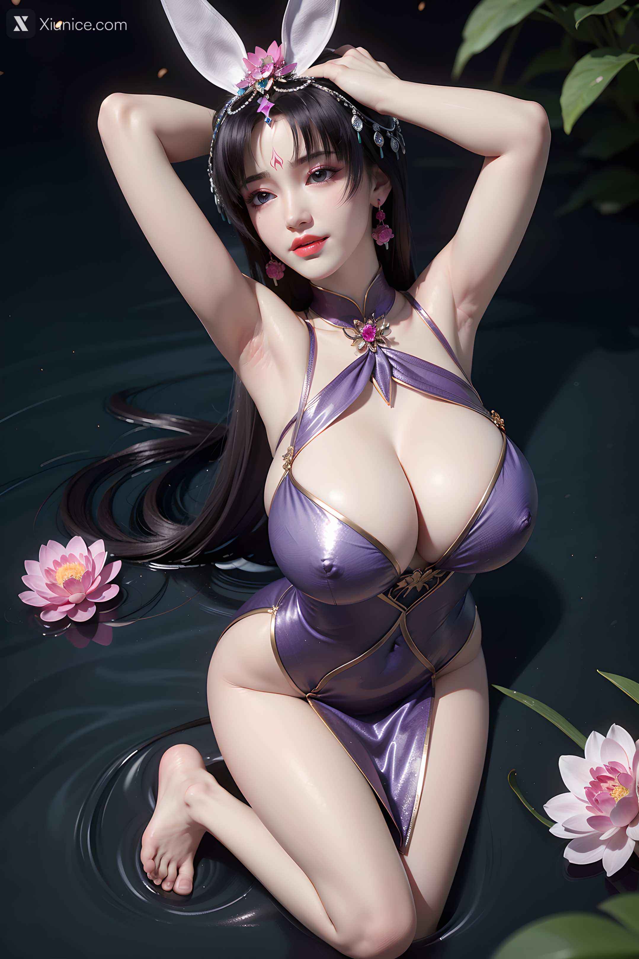 AI Girl Xiunice.com 暗河传 慕雪薇 慕雨墨 慕雨墨 性感比基尼 13