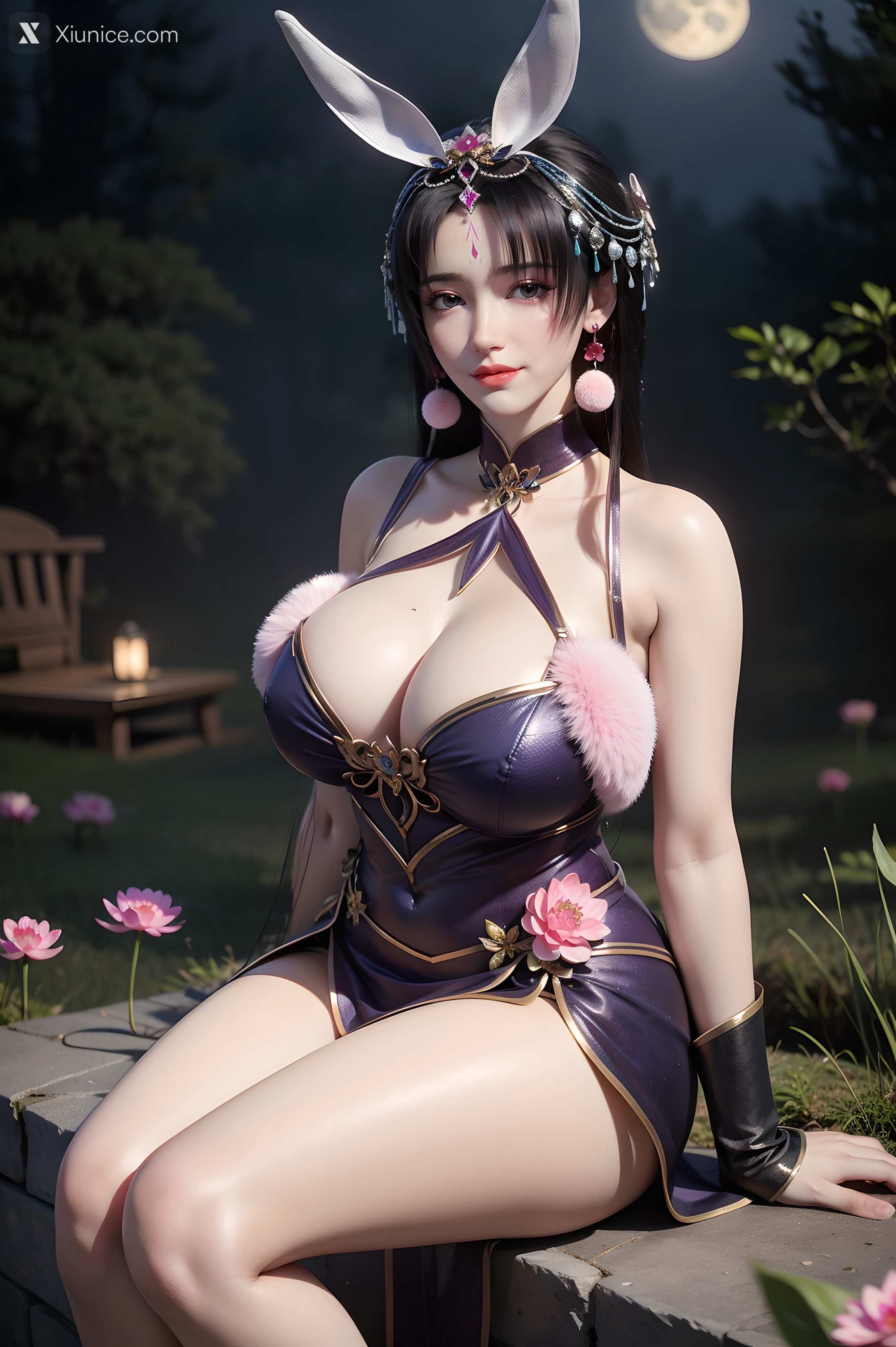 AI Girl Xiunice.com 暗河传 慕雪薇 慕雨墨 慕雨墨 性感比基尼 14
