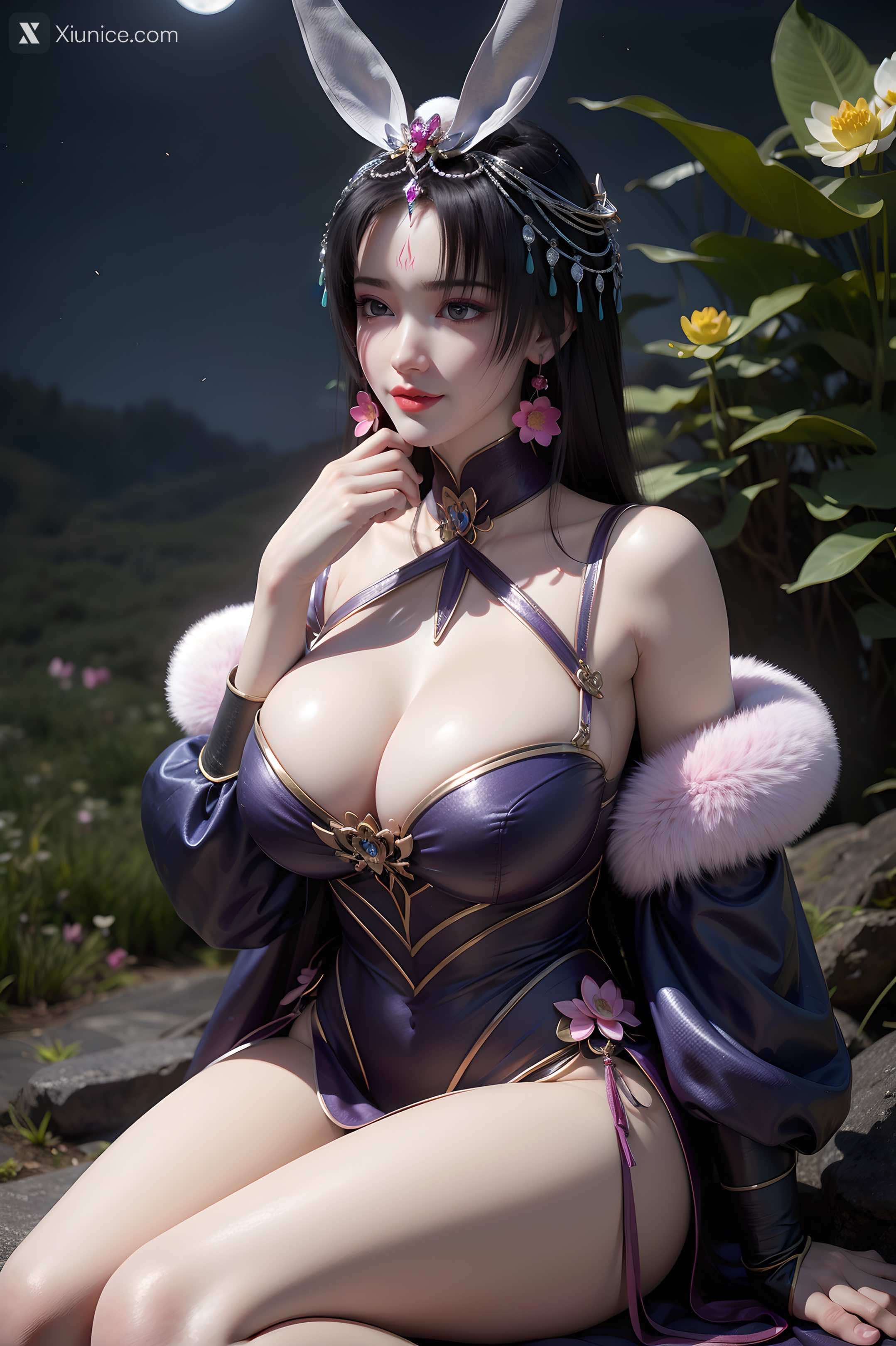 AI Girl Xiunice.com 暗河传 慕雪薇 慕雨墨 慕雨墨 性感比基尼 17