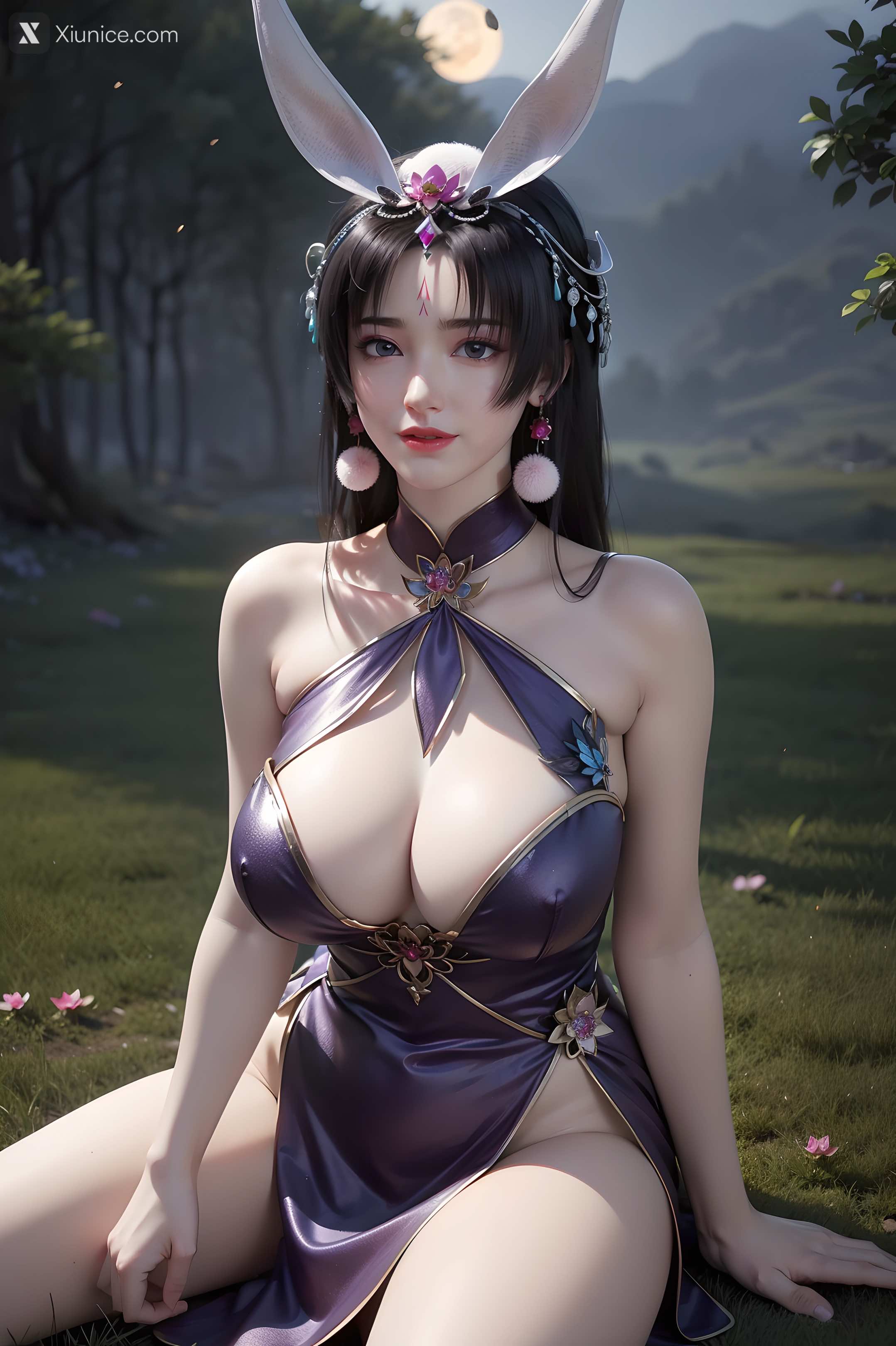 AI Girl Xiunice.com 暗河传 慕雪薇 慕雨墨 慕雨墨 性感比基尼 19