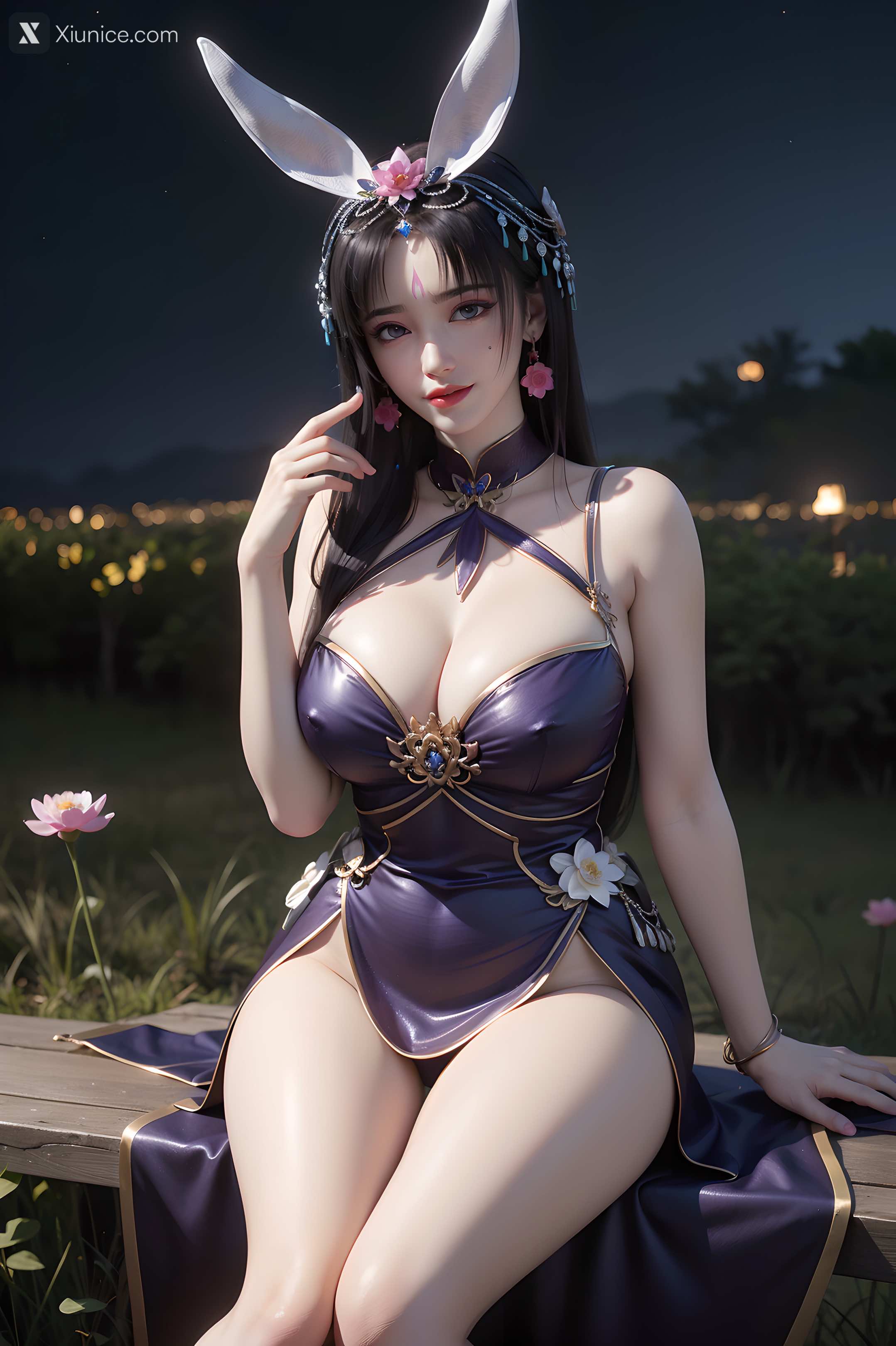 AI Girl Xiunice.com 暗河传 慕雪薇 慕雨墨 慕雨墨 性感比基尼 21