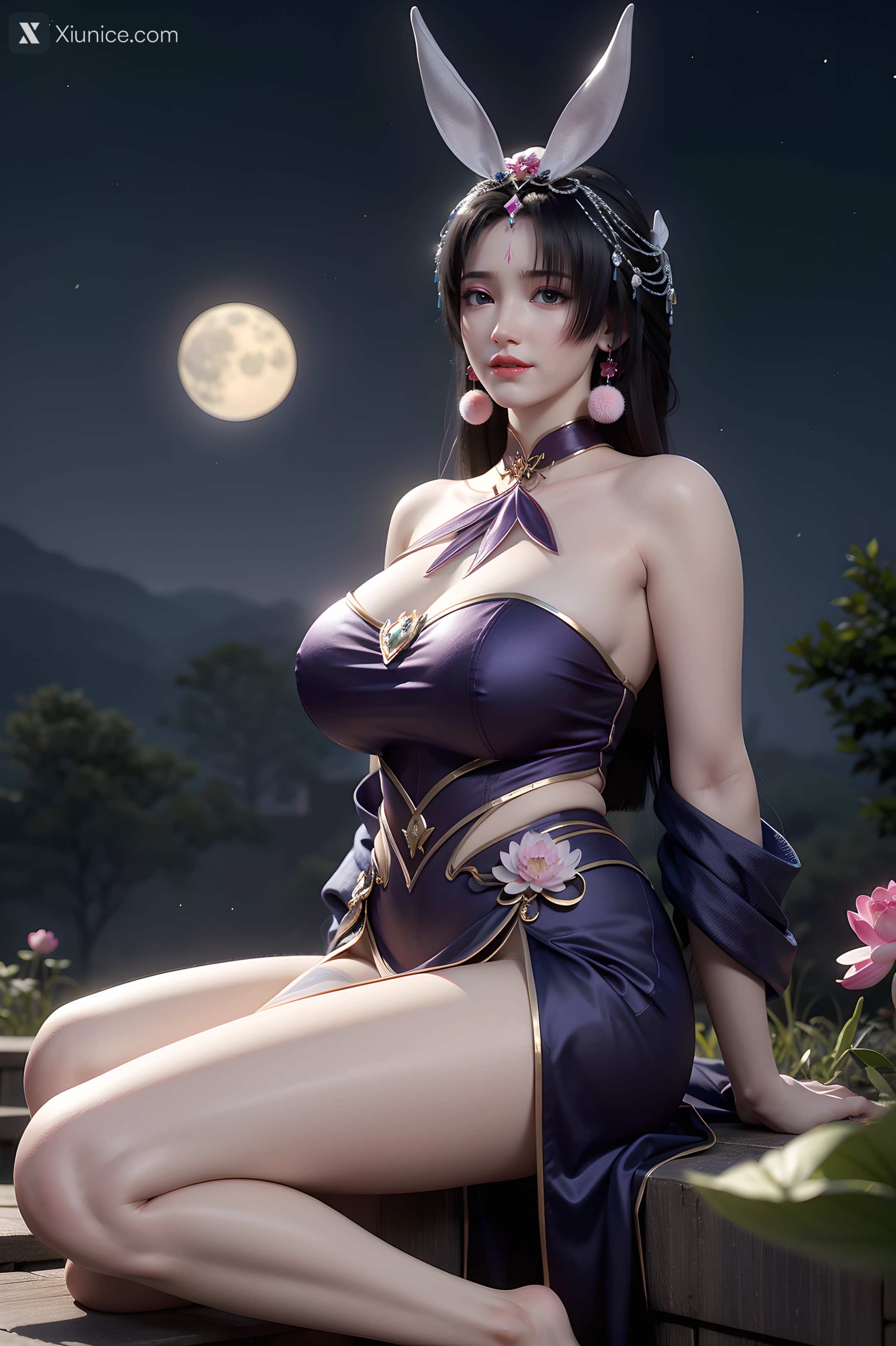 AI Girl Xiunice.com 暗河传 慕雪薇 慕雨墨 慕雨墨 性感比基尼 22