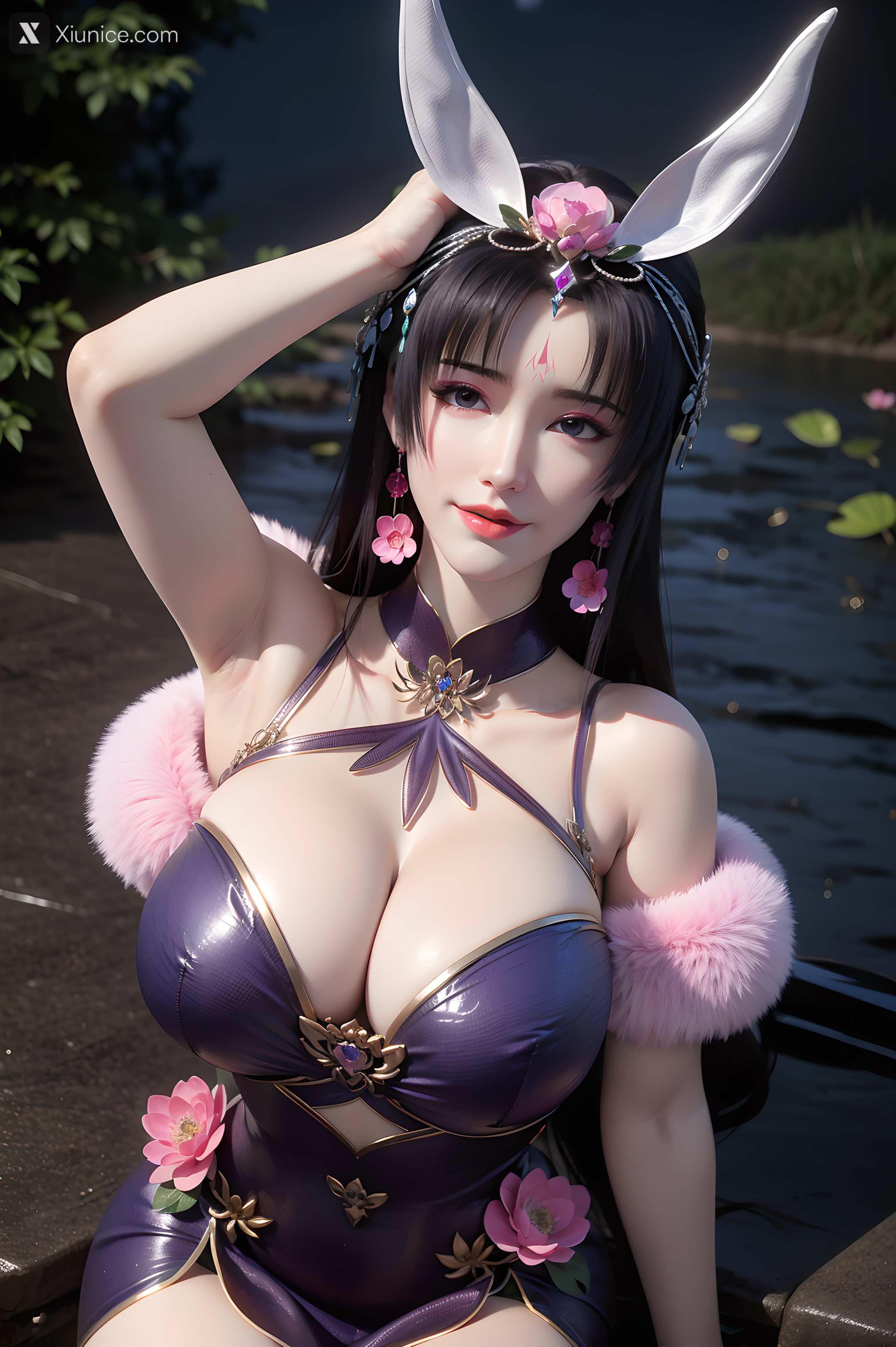 AI Girl Xiunice.com 暗河传 慕雪薇 慕雨墨 慕雨墨 性感比基尼 3