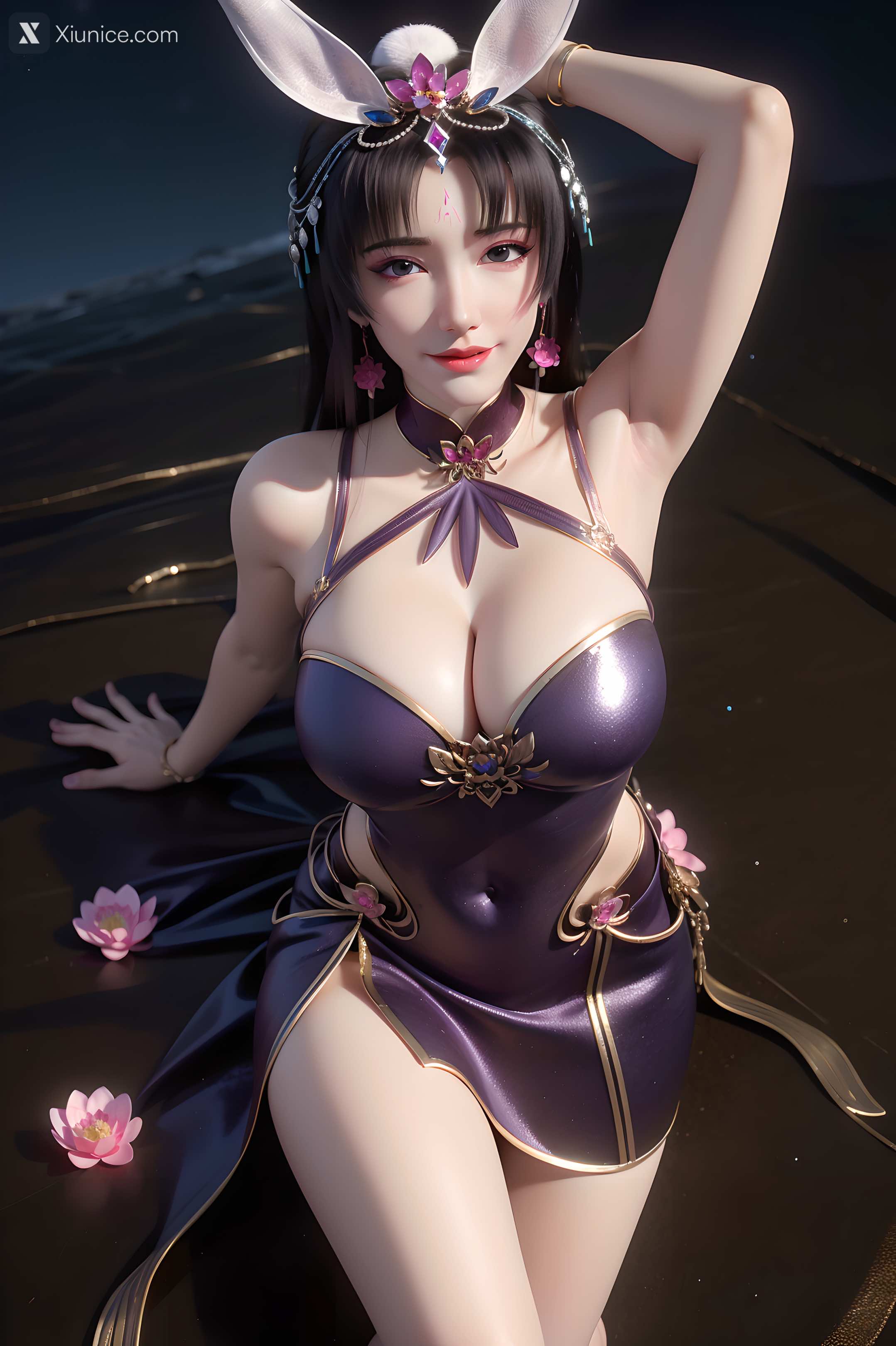 AI Girl Xiunice.com 暗河传 慕雪薇 慕雨墨 慕雨墨 性感比基尼 5