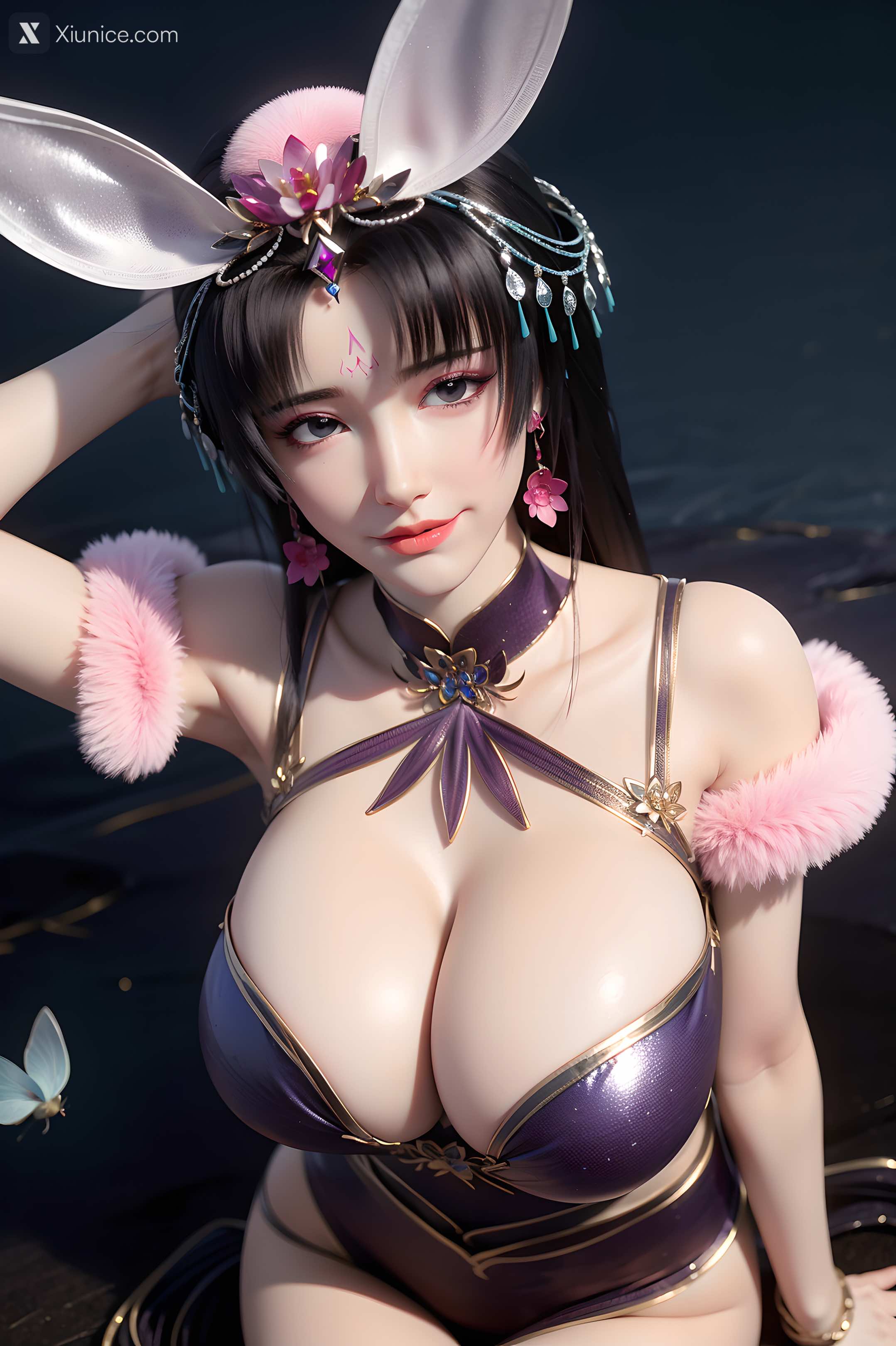 AI Girl Xiunice.com 暗河传 慕雪薇 慕雨墨 慕雨墨 性感比基尼 7