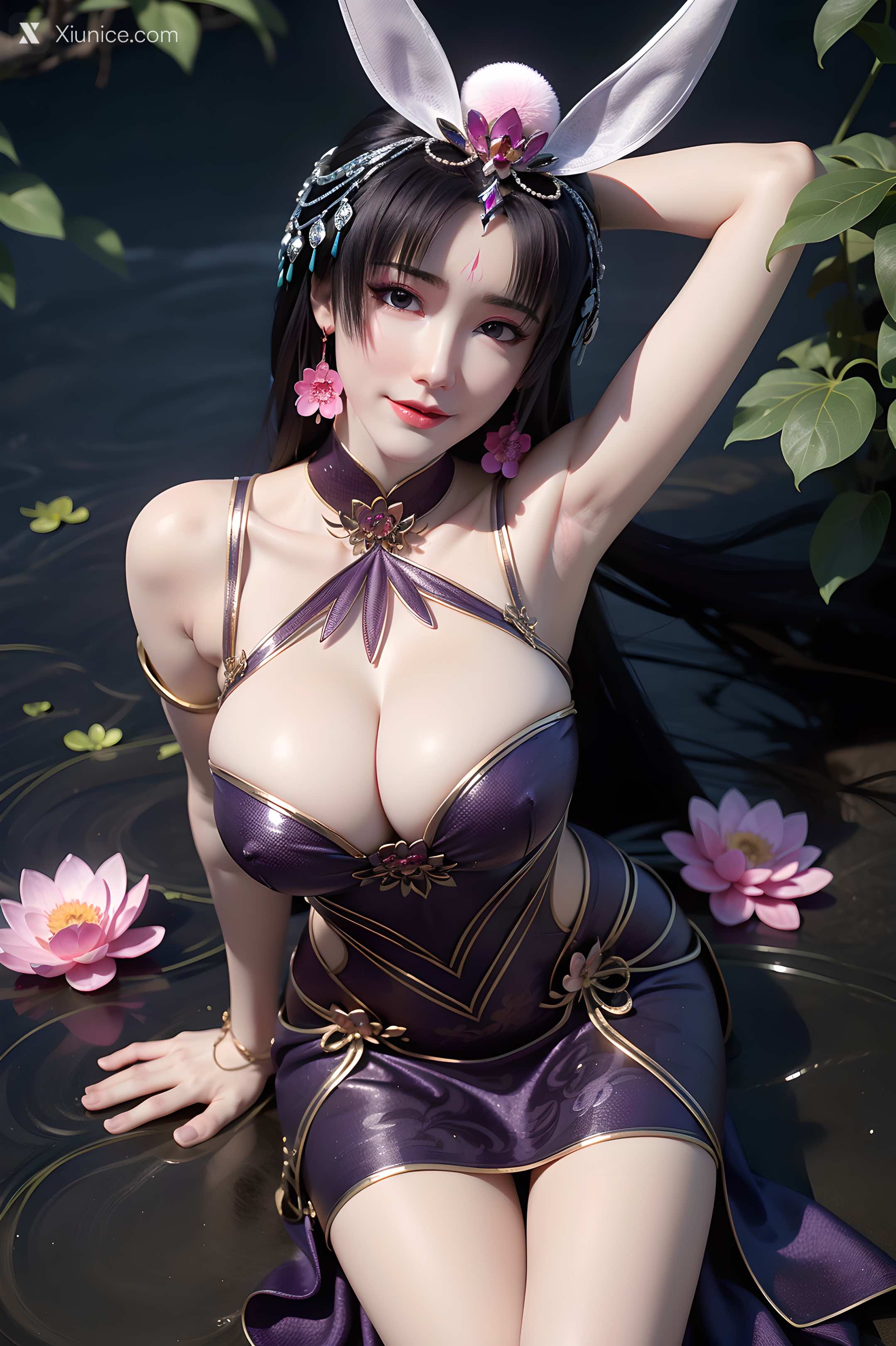 AI Girl Xiunice.com 暗河传 慕雪薇 慕雨墨 慕雨墨 性感比基尼 8