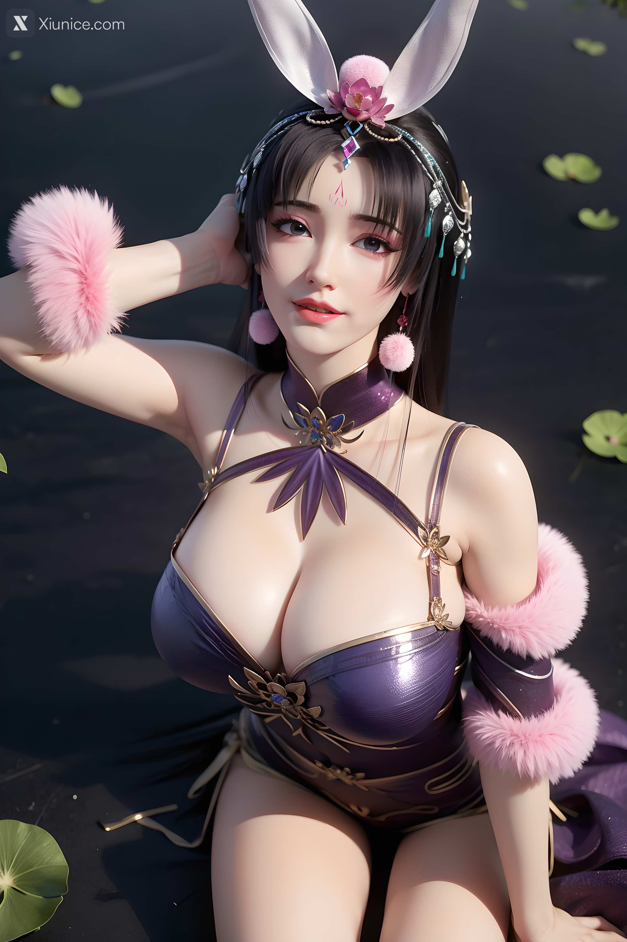 AI Girl Xiunice.com 暗河传 慕雪薇 慕雨墨 慕雨墨 性感比基尼 9
