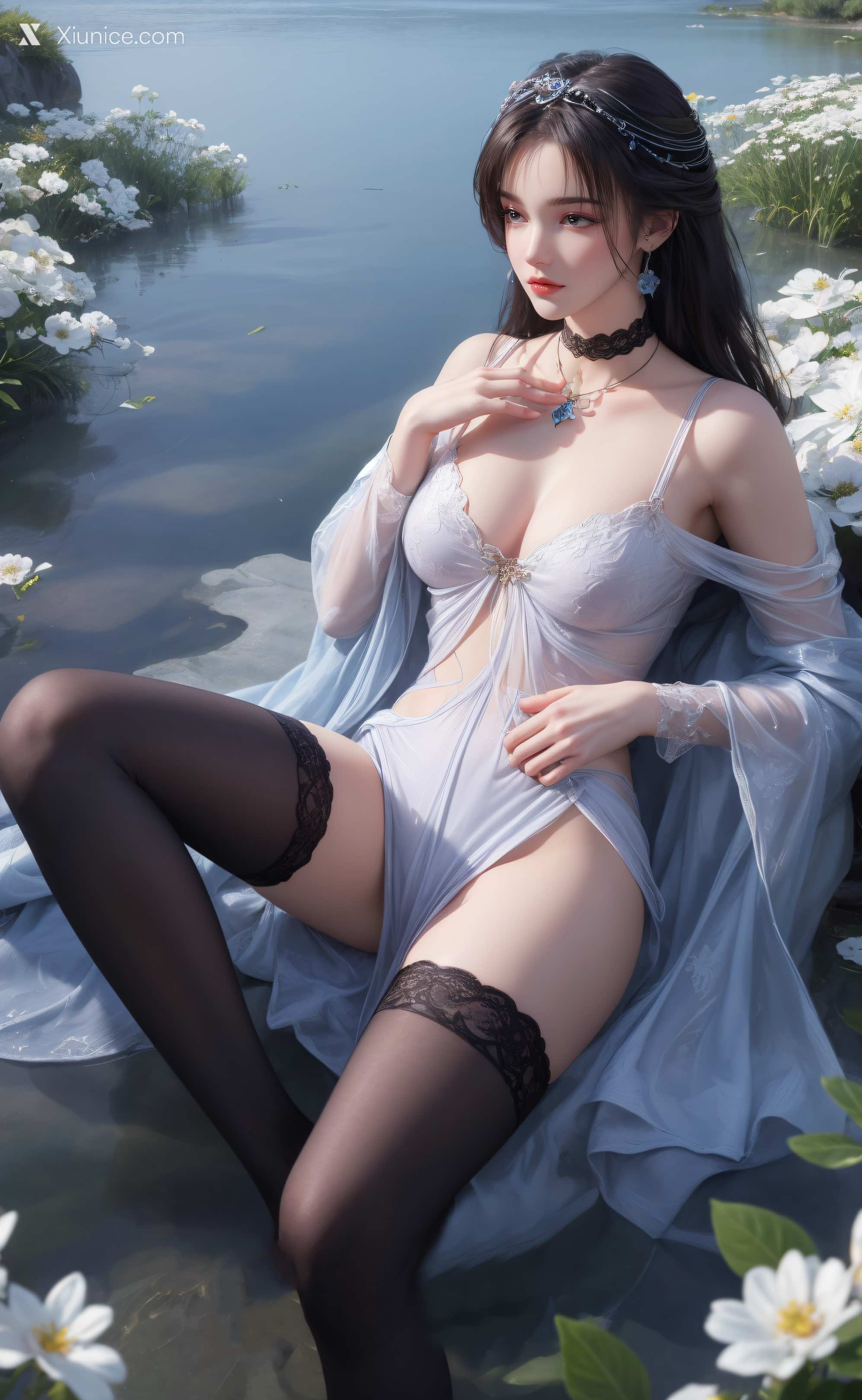 AI Girl Xiunice.com 暗河传 慕雪薇 慕雨墨 慕雨墨 户外写真 7