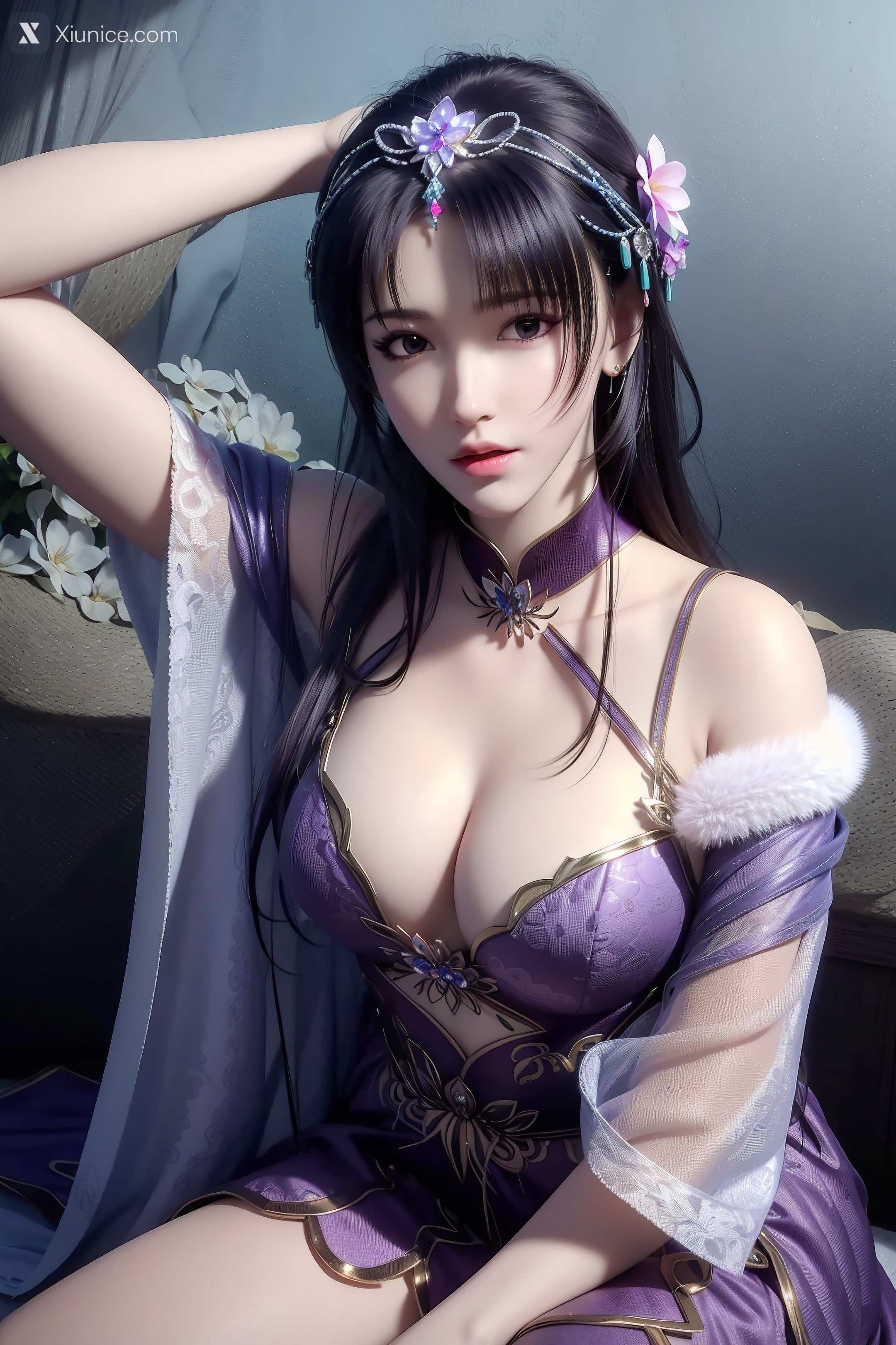 AI Girl Xiunice.com 暗河传 慕雪薇 慕雨墨 慕雨墨 瑟瑟 12