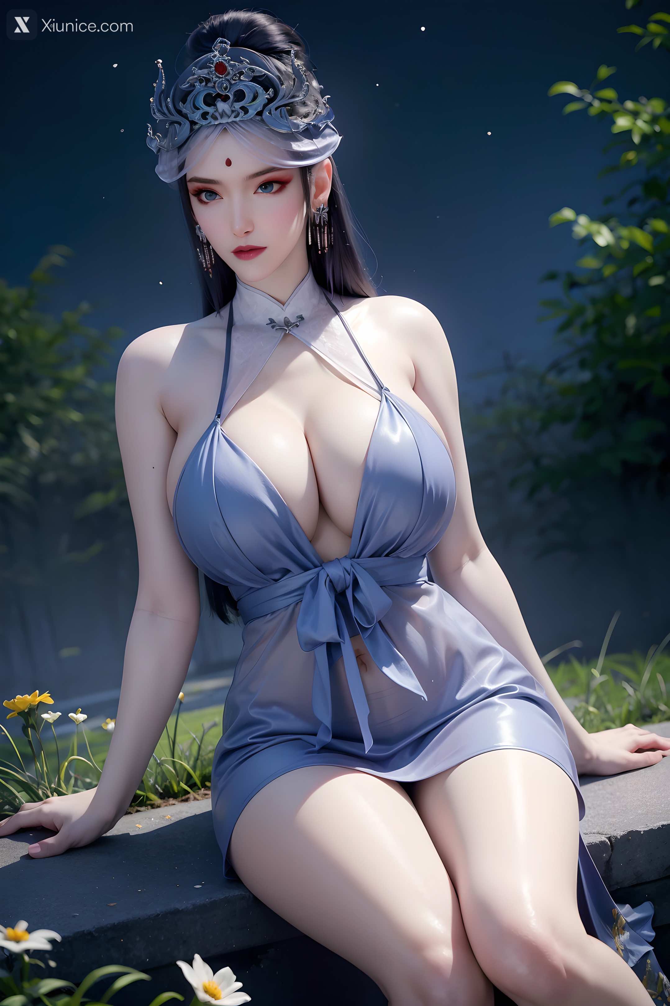 AI Girl Xiunice.com 暗河传 慕雪薇 慕雨墨 慕雪薇 大胸 16