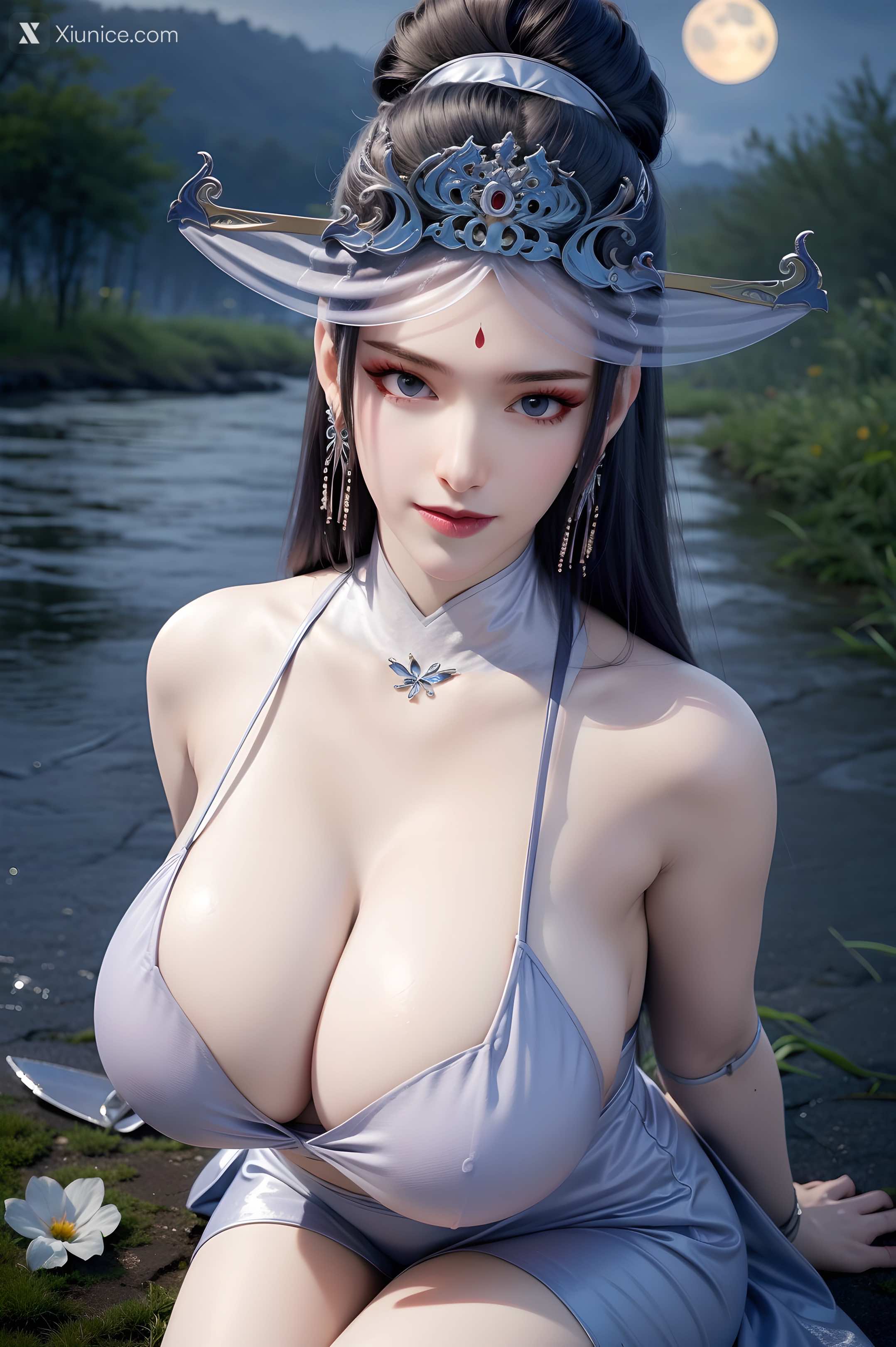 AI Girl Xiunice.com 暗河传 慕雪薇 慕雨墨 慕雪薇 大胸 2