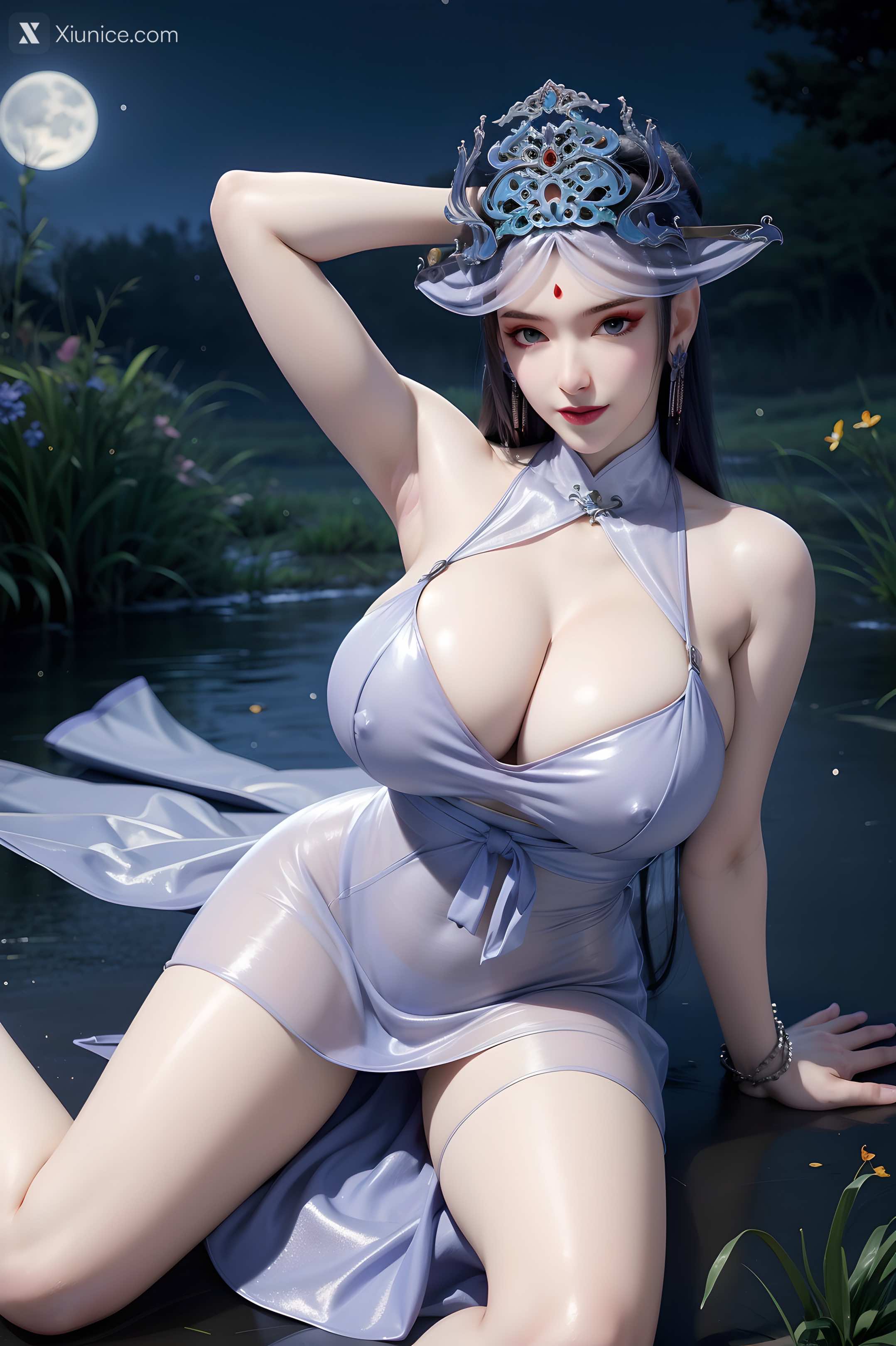 AI Girl Xiunice.com 暗河传 慕雪薇 慕雨墨 慕雪薇 大胸 27