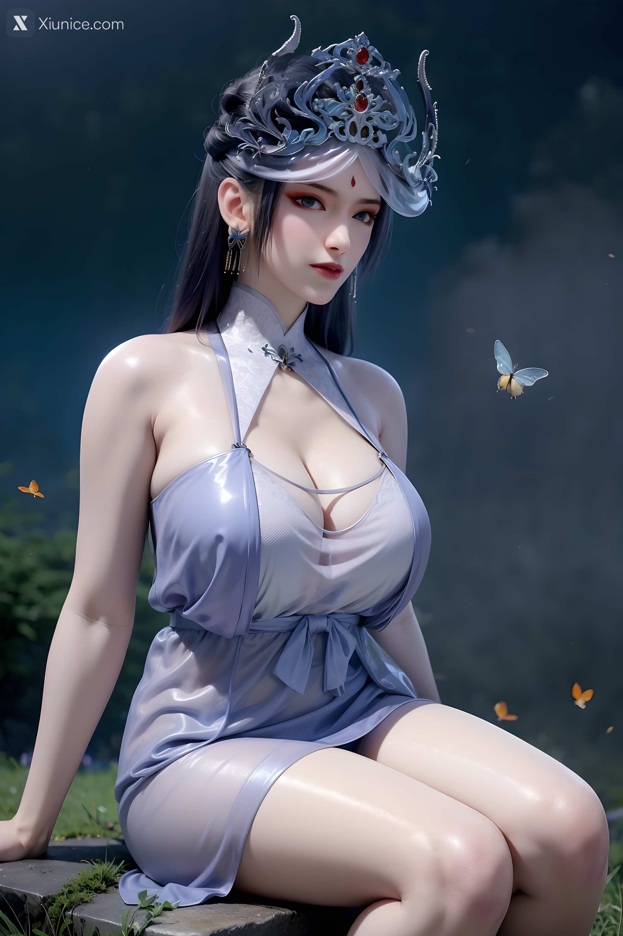 AI Girl Xiunice.com 暗河传 慕雪薇 慕雨墨 慕雪薇 大胸 31