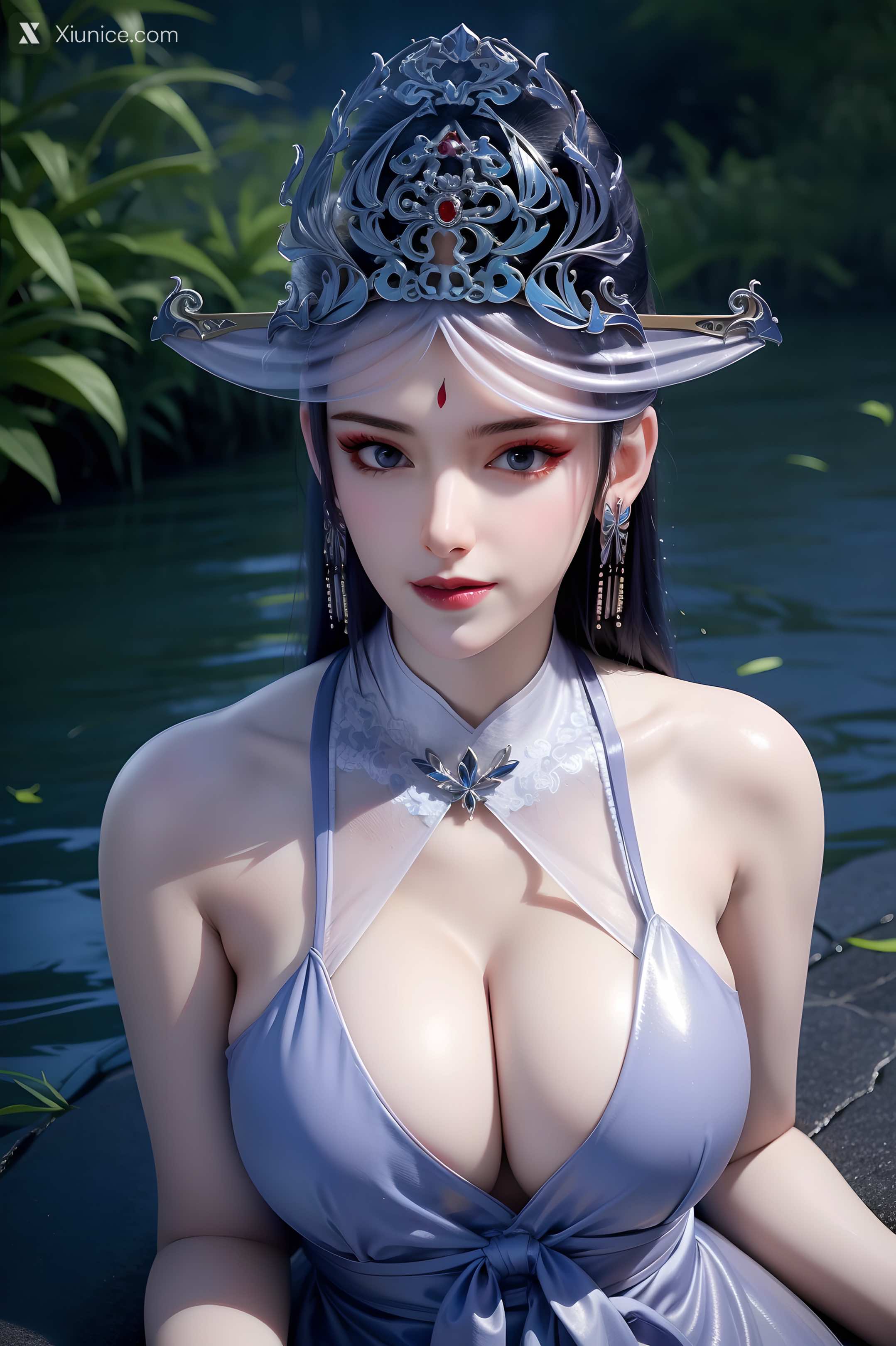 AI Girl Xiunice.com 暗河传 慕雪薇 慕雨墨 慕雪薇 大胸 4