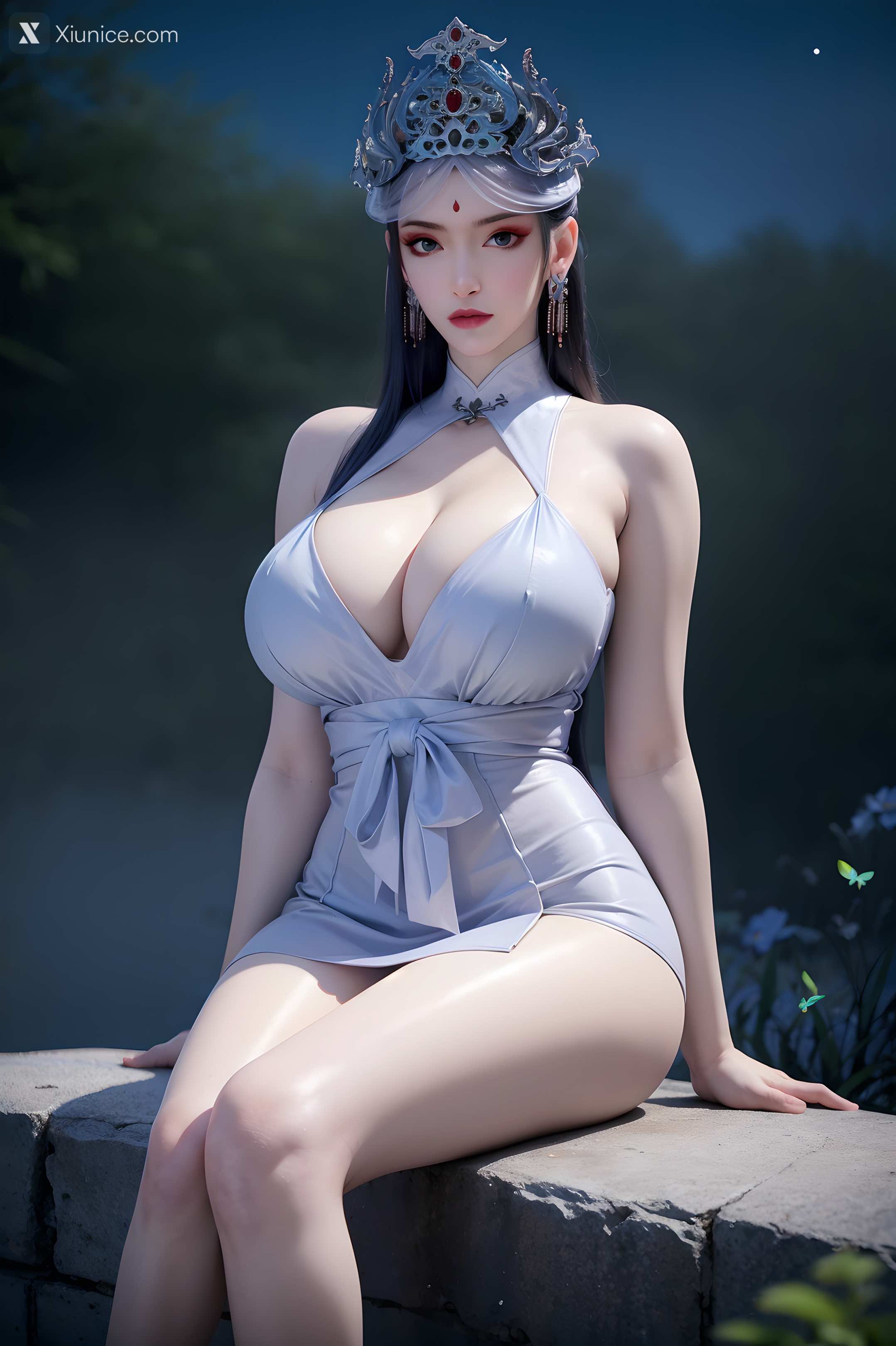 AI Girl Xiunice.com 暗河传 慕雪薇 慕雨墨 慕雪薇 大胸 43