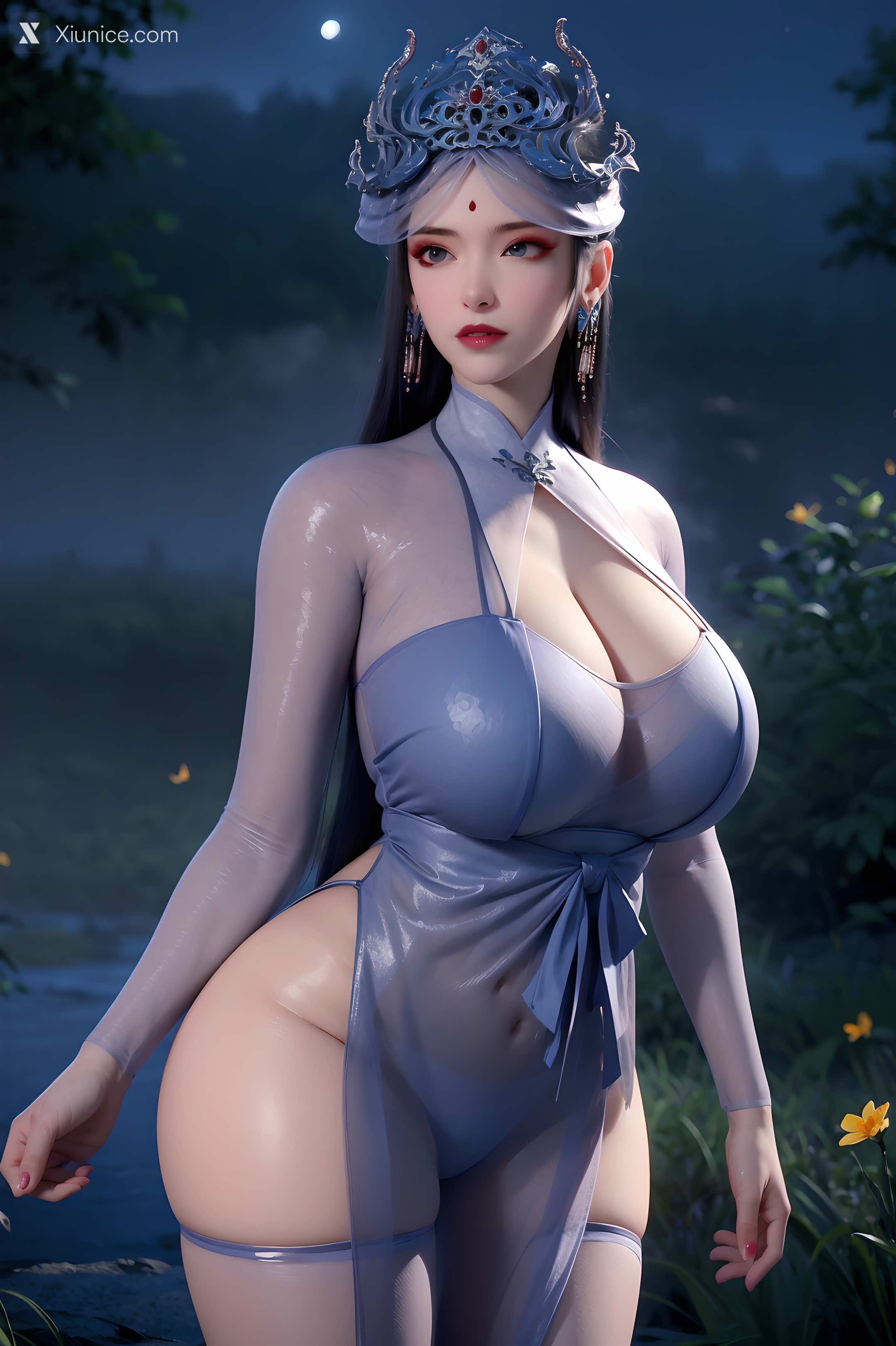 AI Girl Xiunice.com 暗河传 慕雪薇 慕雨墨 慕雪薇 大胸 44