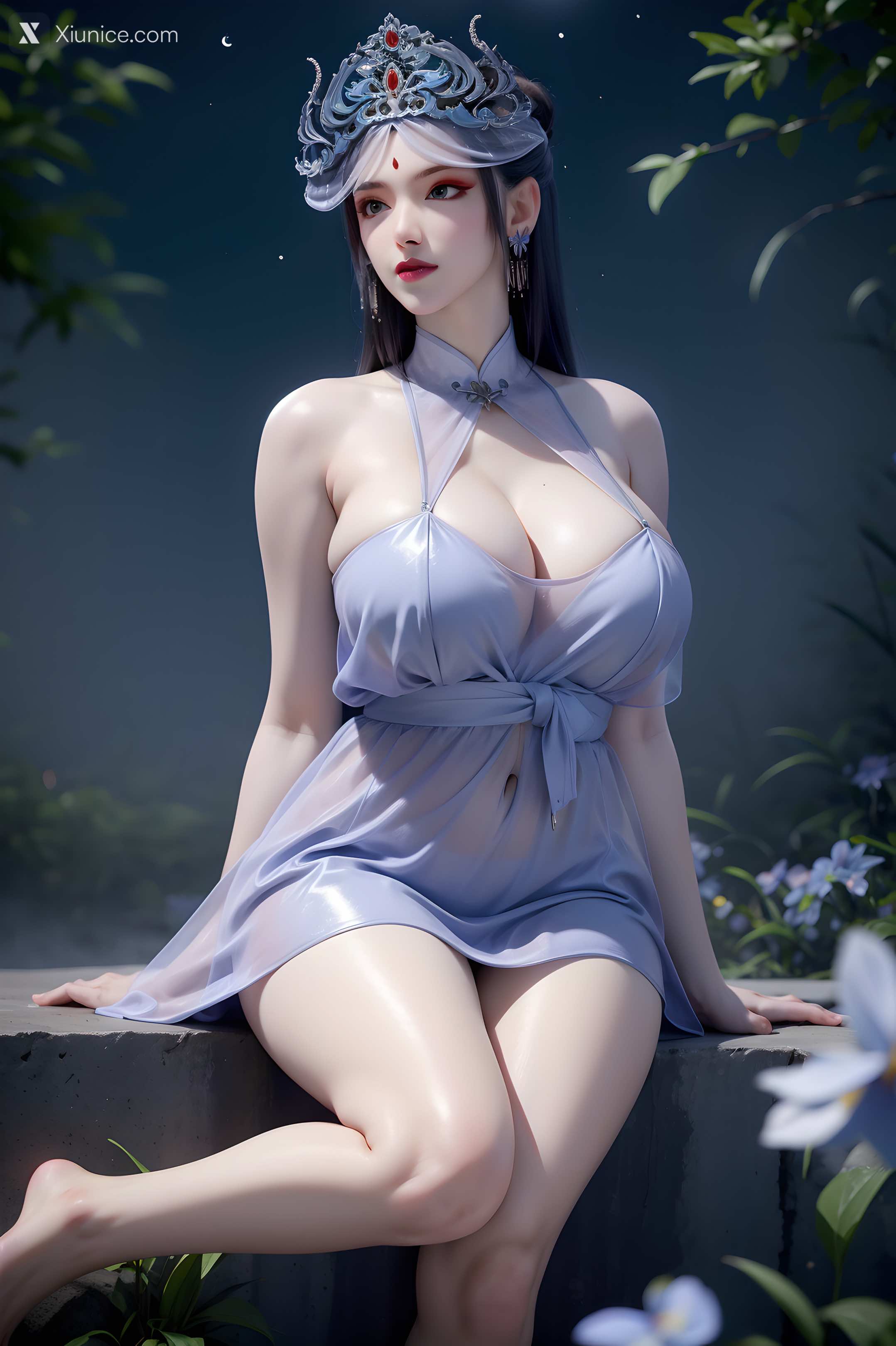 AI Girl Xiunice.com 暗河传 慕雪薇 慕雨墨 慕雪薇 大胸 47