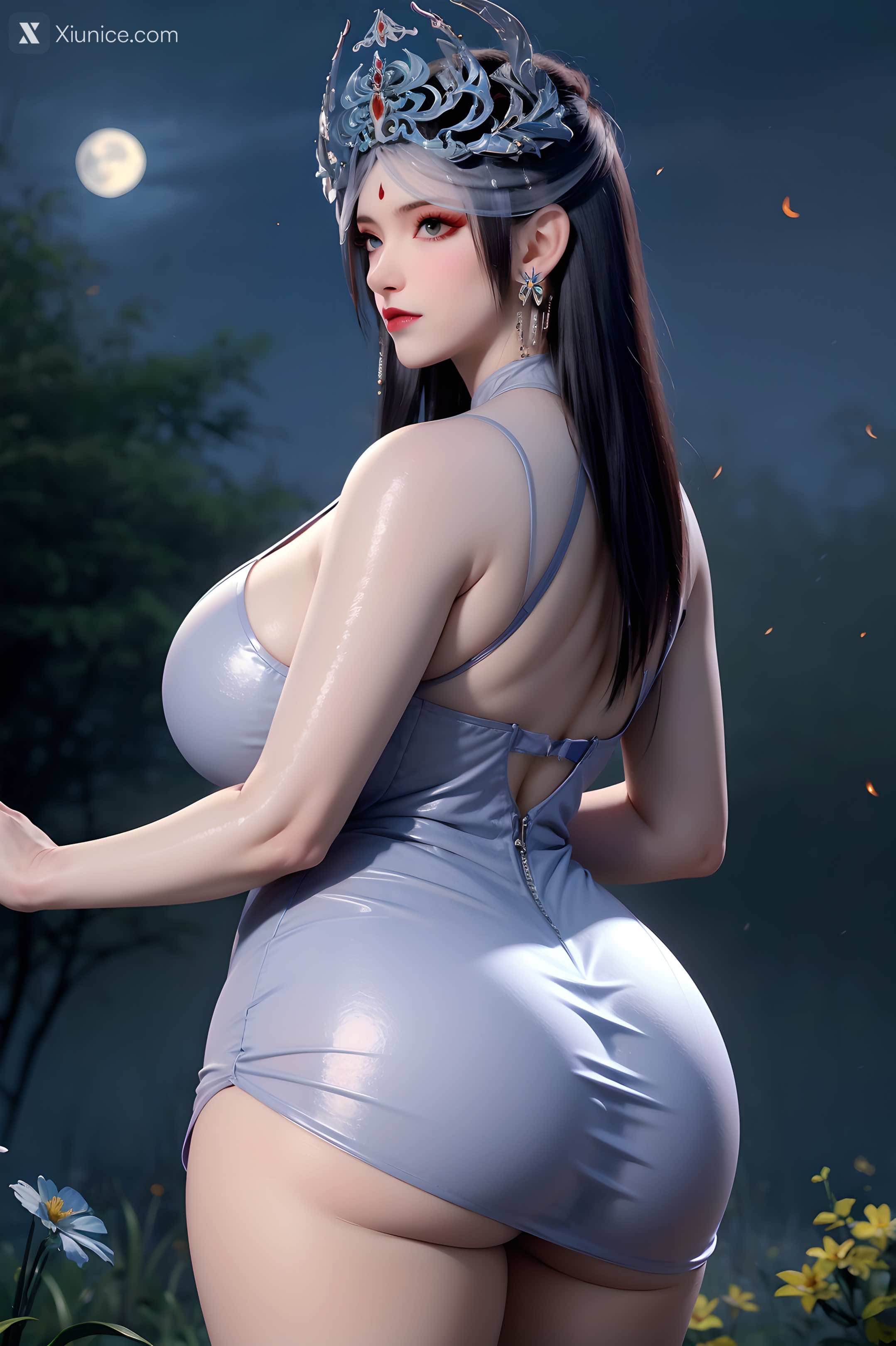 AI Girl Xiunice.com 暗河传 慕雪薇 慕雨墨 慕雪薇 大胸 48