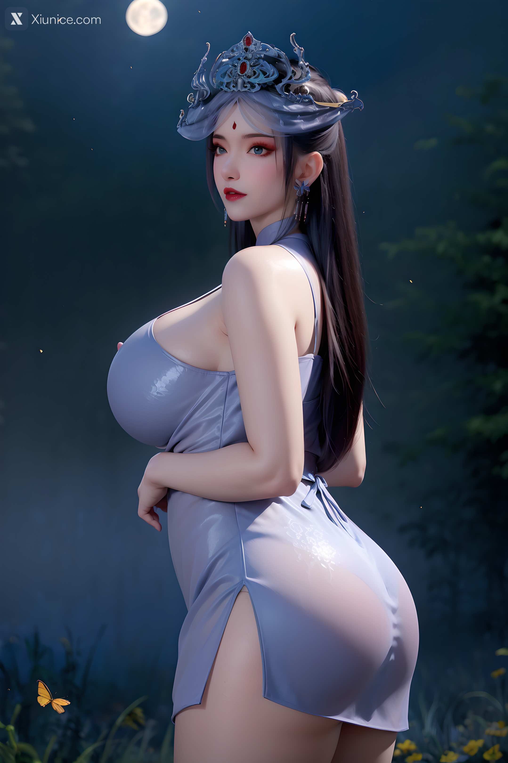 AI Girl Xiunice.com 暗河传 慕雪薇 慕雨墨 慕雪薇 大胸 58