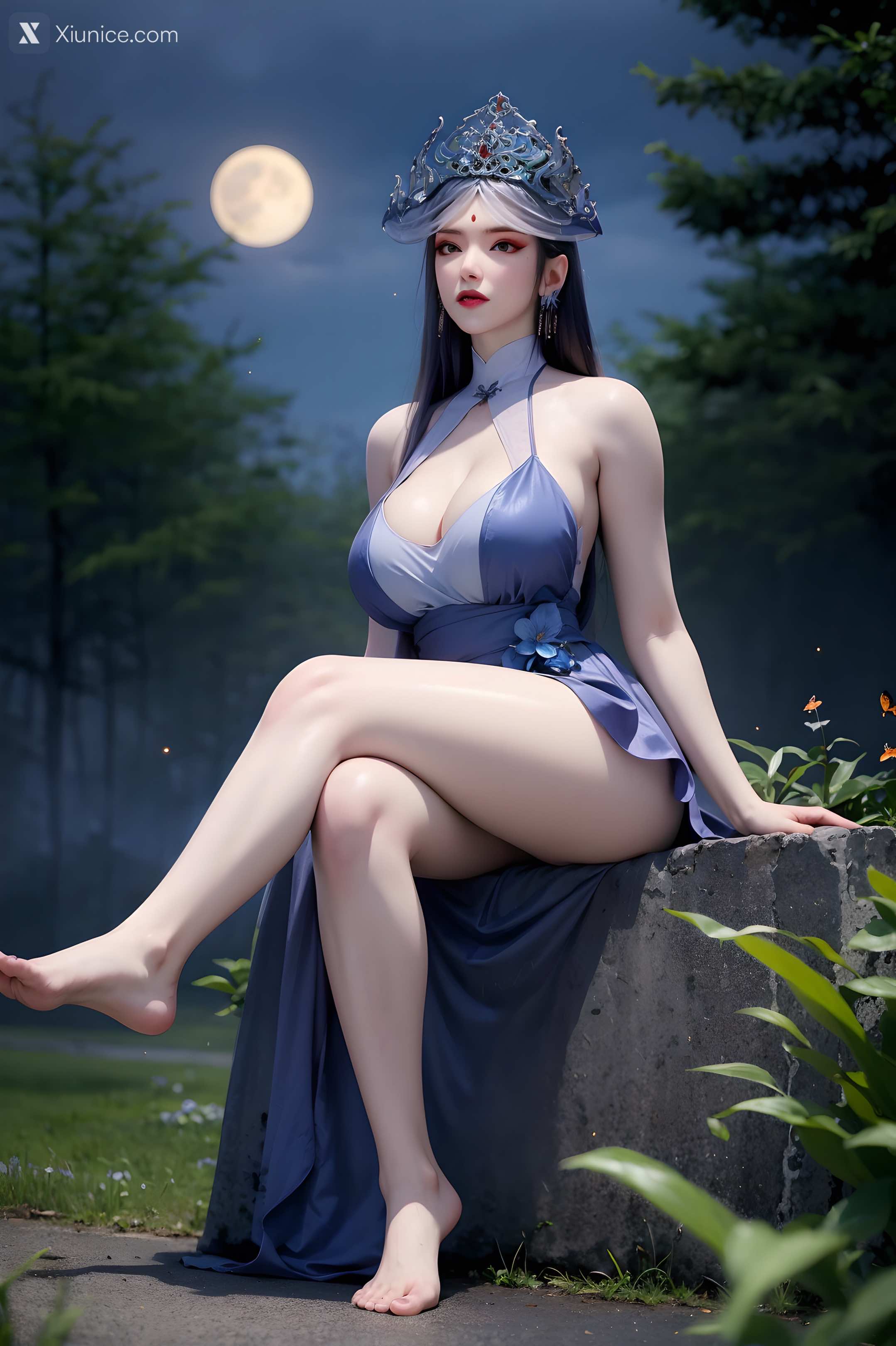 AI Girl Xiunice.com 暗河传 慕雪薇 慕雨墨 慕雪薇 大胸 6