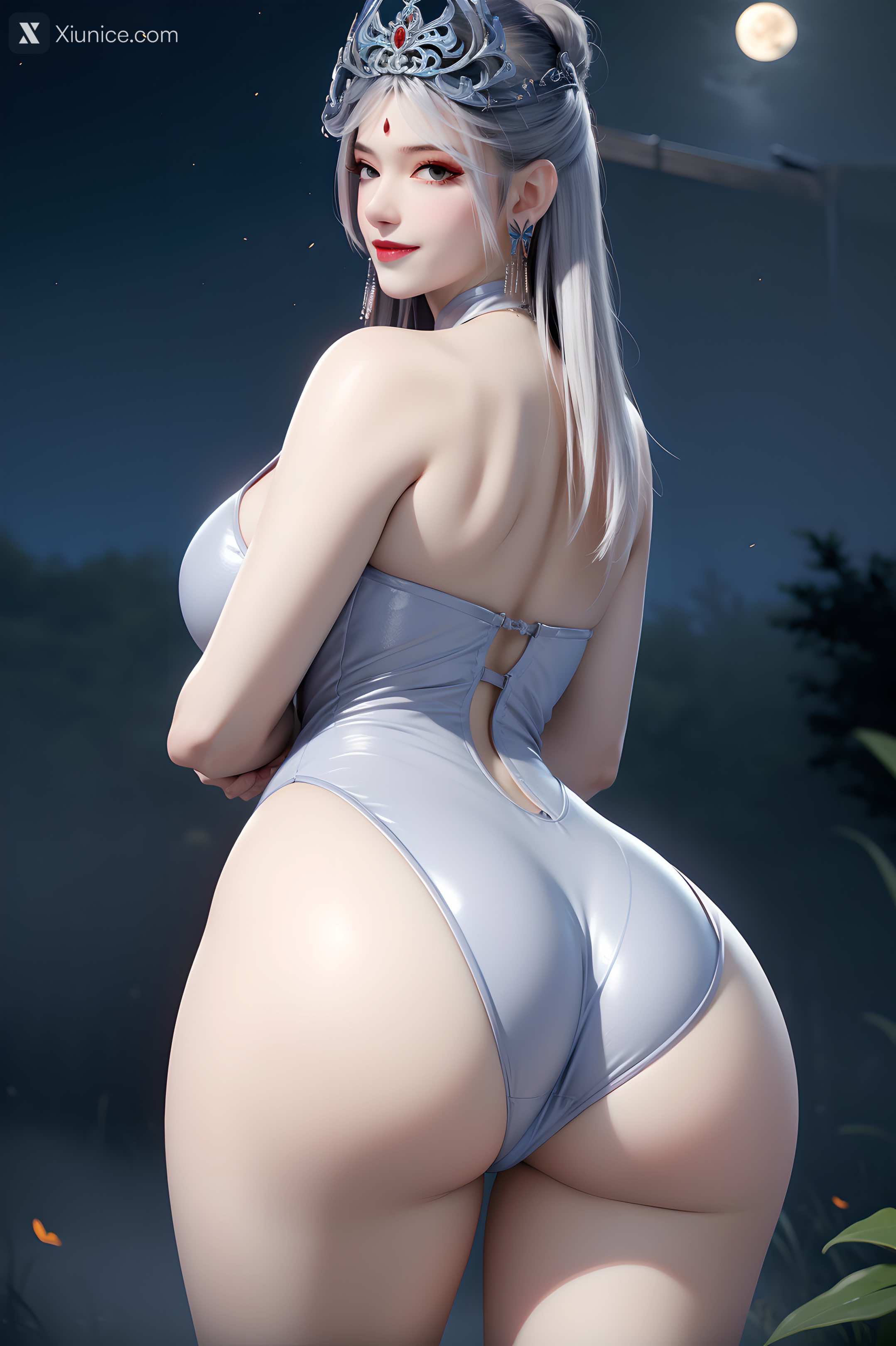AI Girl Xiunice.com 暗河传 慕雪薇 慕雨墨 慕雪薇 大胸 61