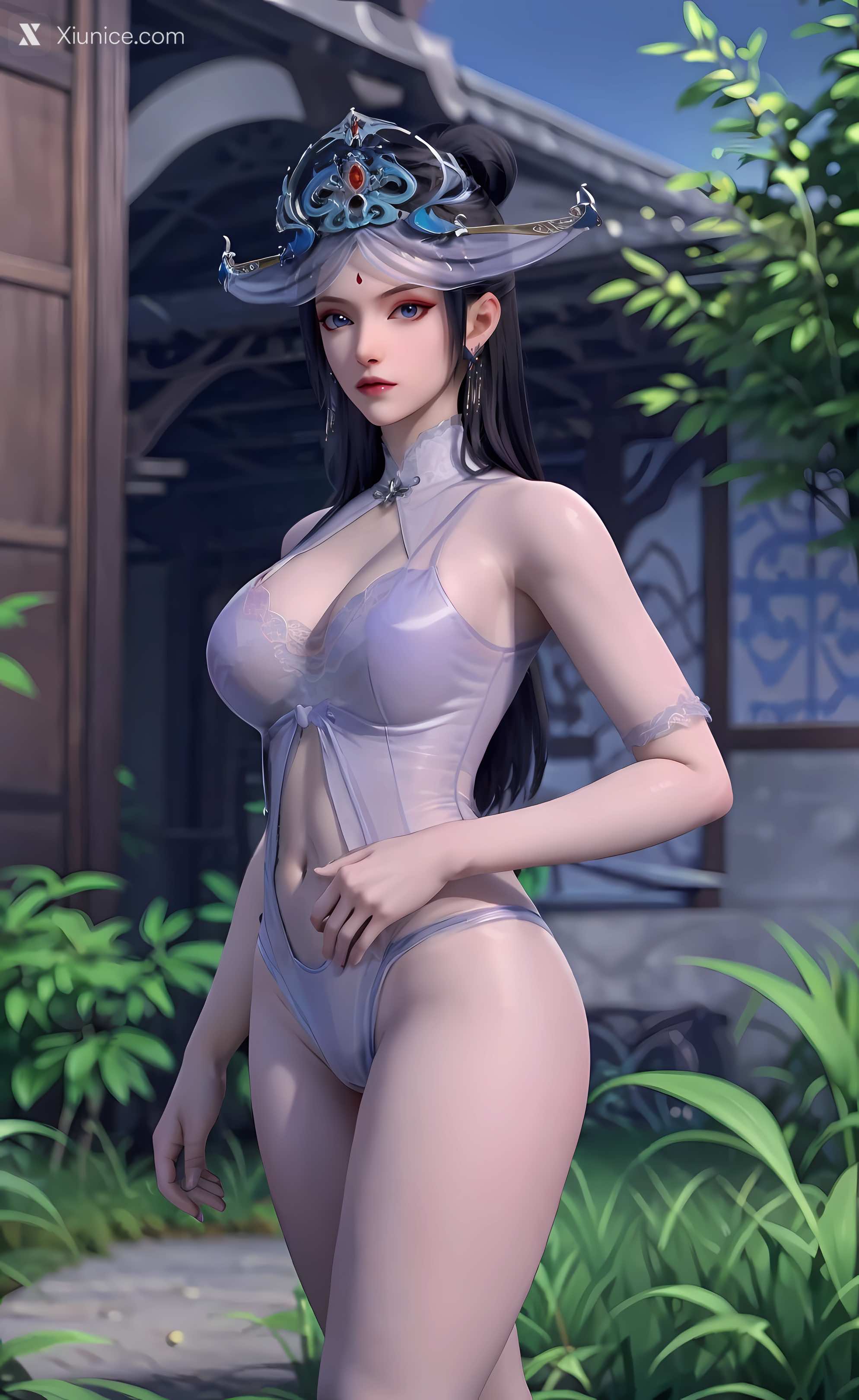 AI Girl Xiunice.com 暗河传 慕雪薇 慕雨墨 慕雪薇 清凉写真 10