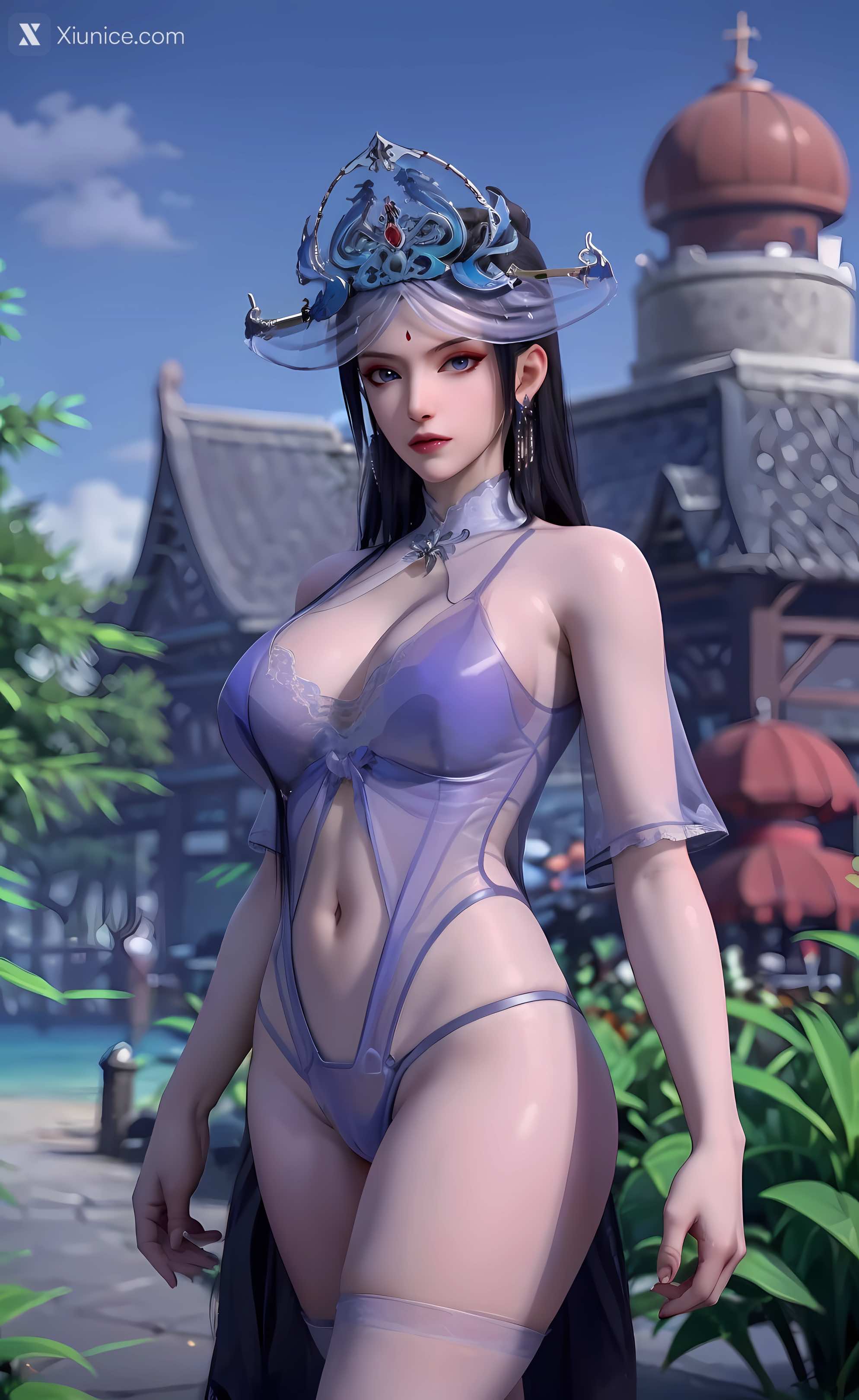 AI Girl Xiunice.com 暗河传 慕雪薇 慕雨墨 慕雪薇 清凉写真 2