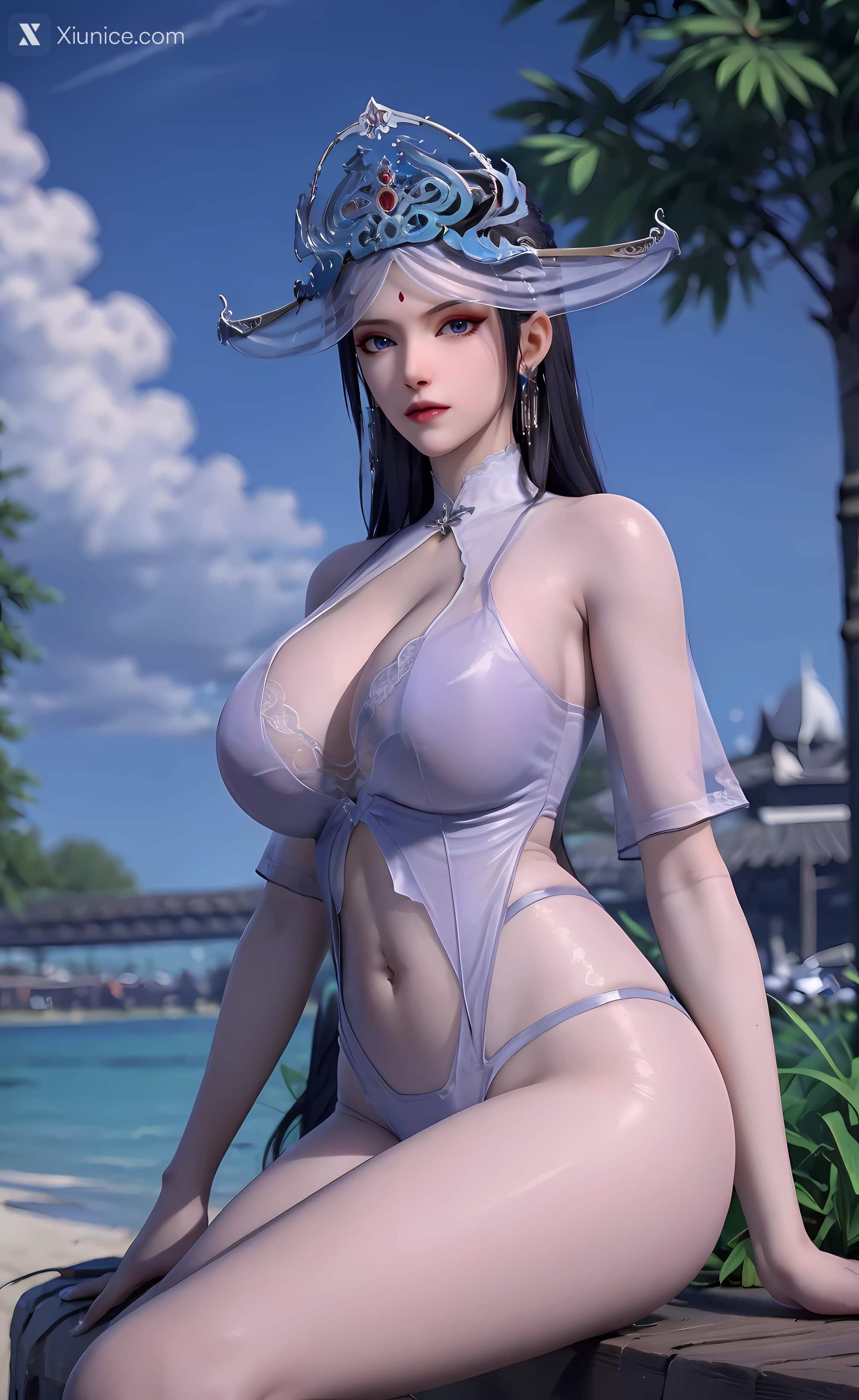 AI Girl Xiunice.com 暗河传 慕雪薇 慕雨墨 慕雪薇 清凉写真 20