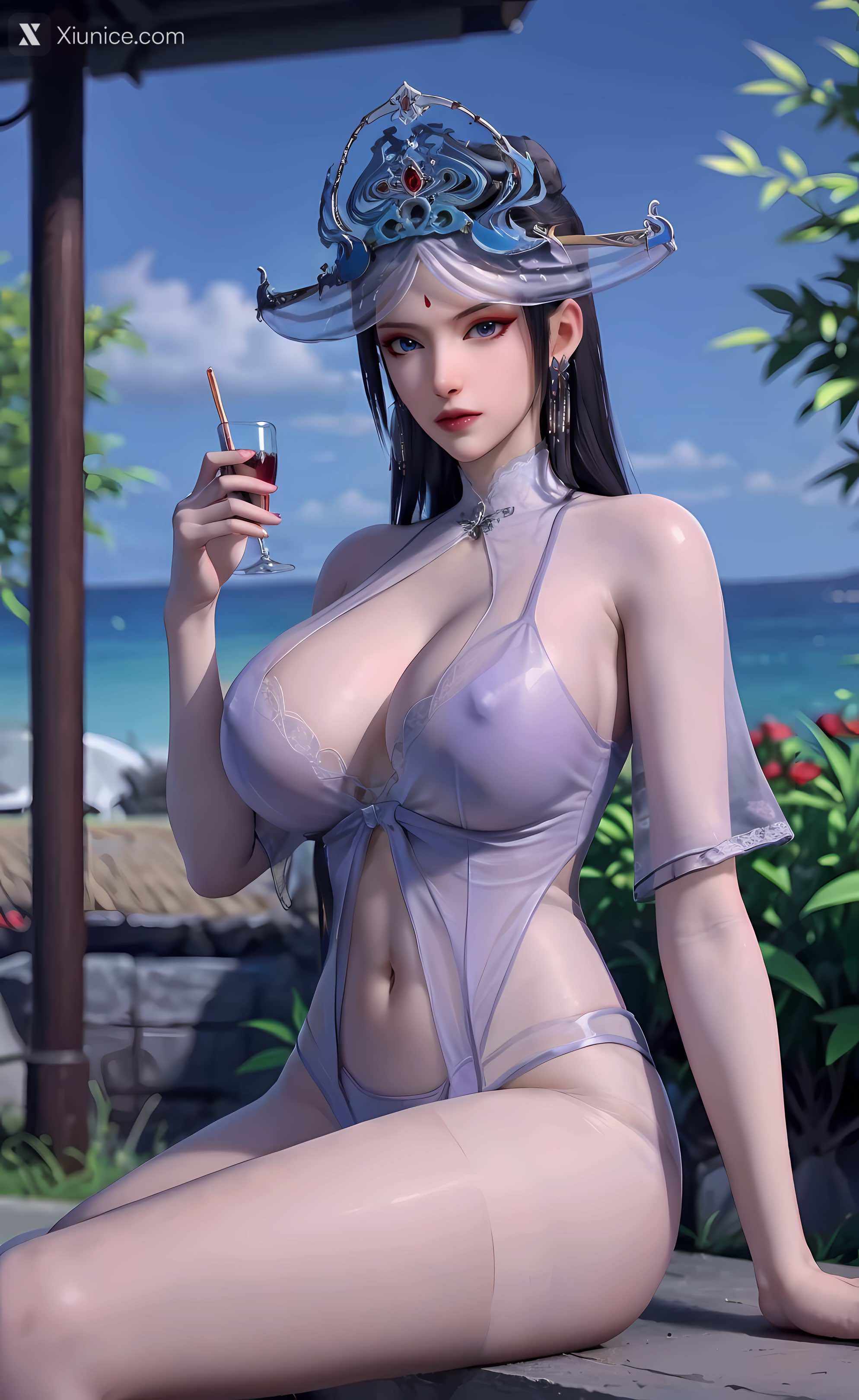 AI Girl Xiunice.com 暗河传 慕雪薇 慕雨墨 慕雪薇 清凉写真 21