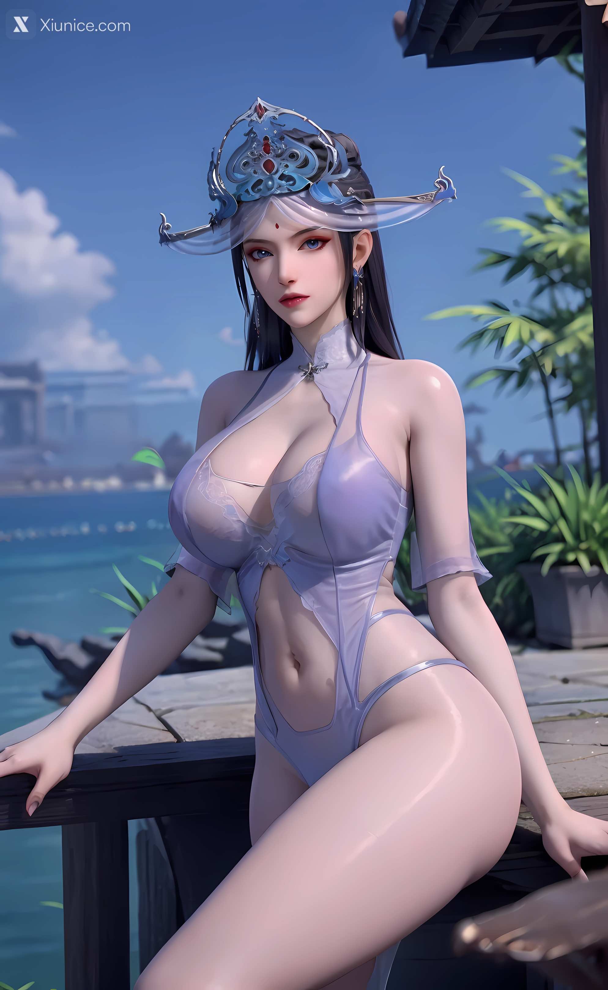 AI Girl Xiunice.com 暗河传 慕雪薇 慕雨墨 慕雪薇 清凉写真 29